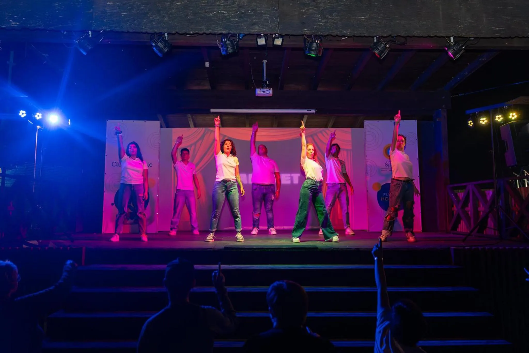 Evening entertainment in Club del Sole Spina Family Collection