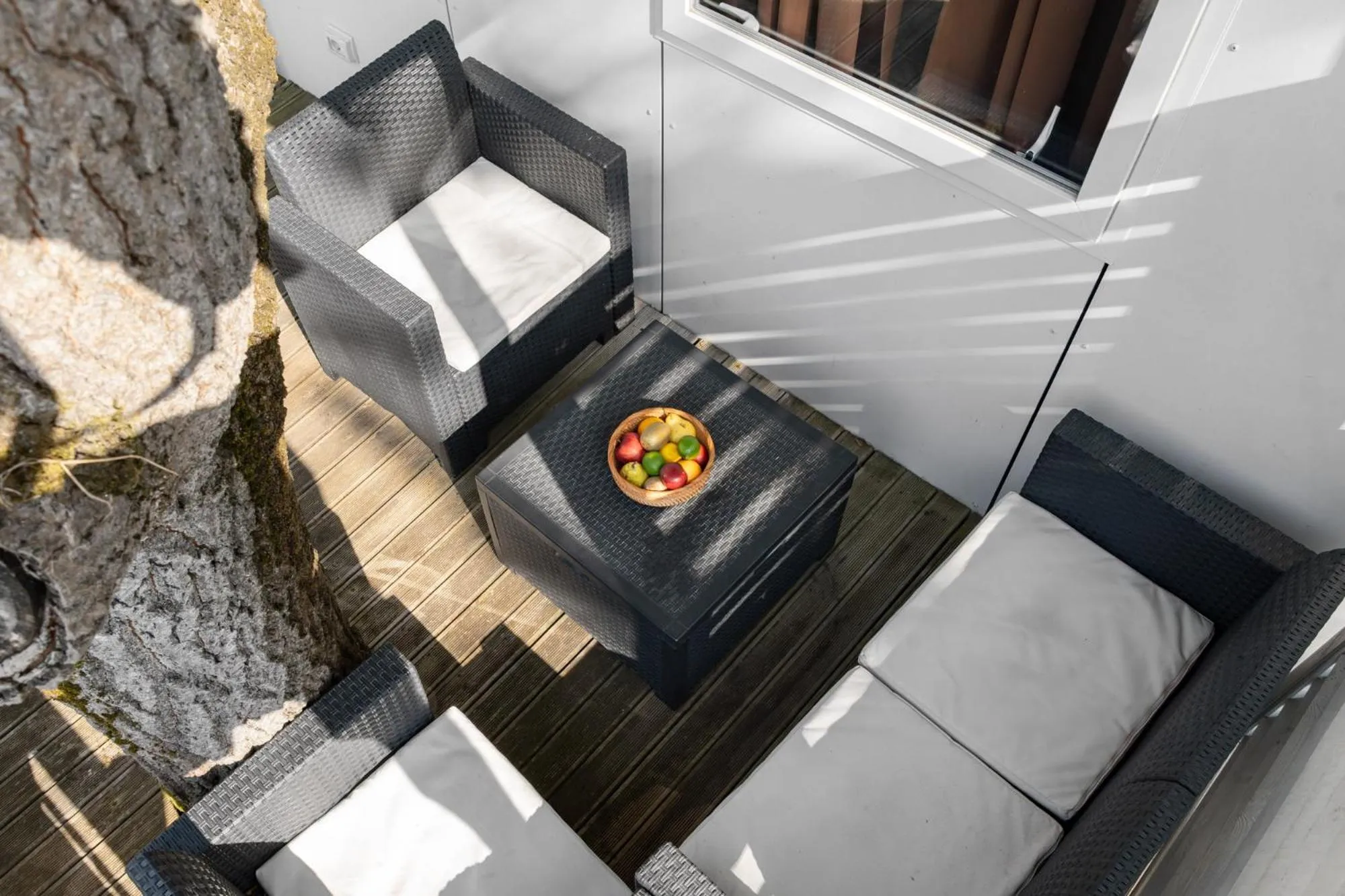 Seating area in Club del Sole Spina Family Collection