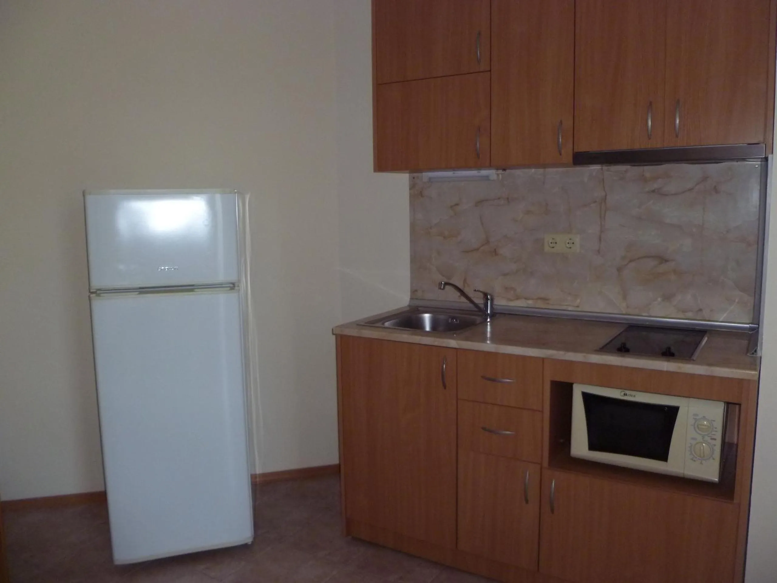 Kitchen or kitchenette in Apartment Tourist Complex Rose Village