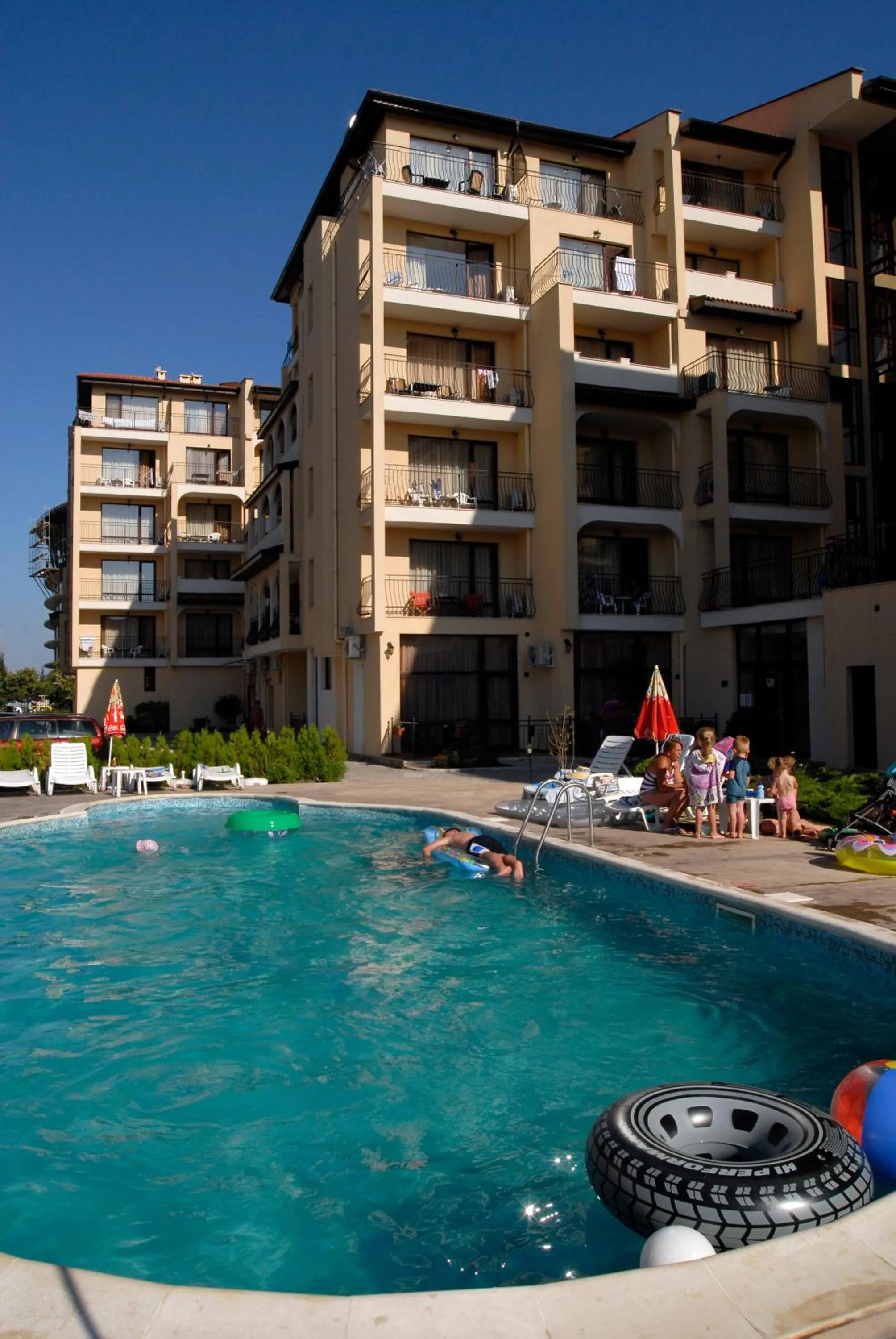 Swimming pool in Apartment Tourist Complex Rose Village