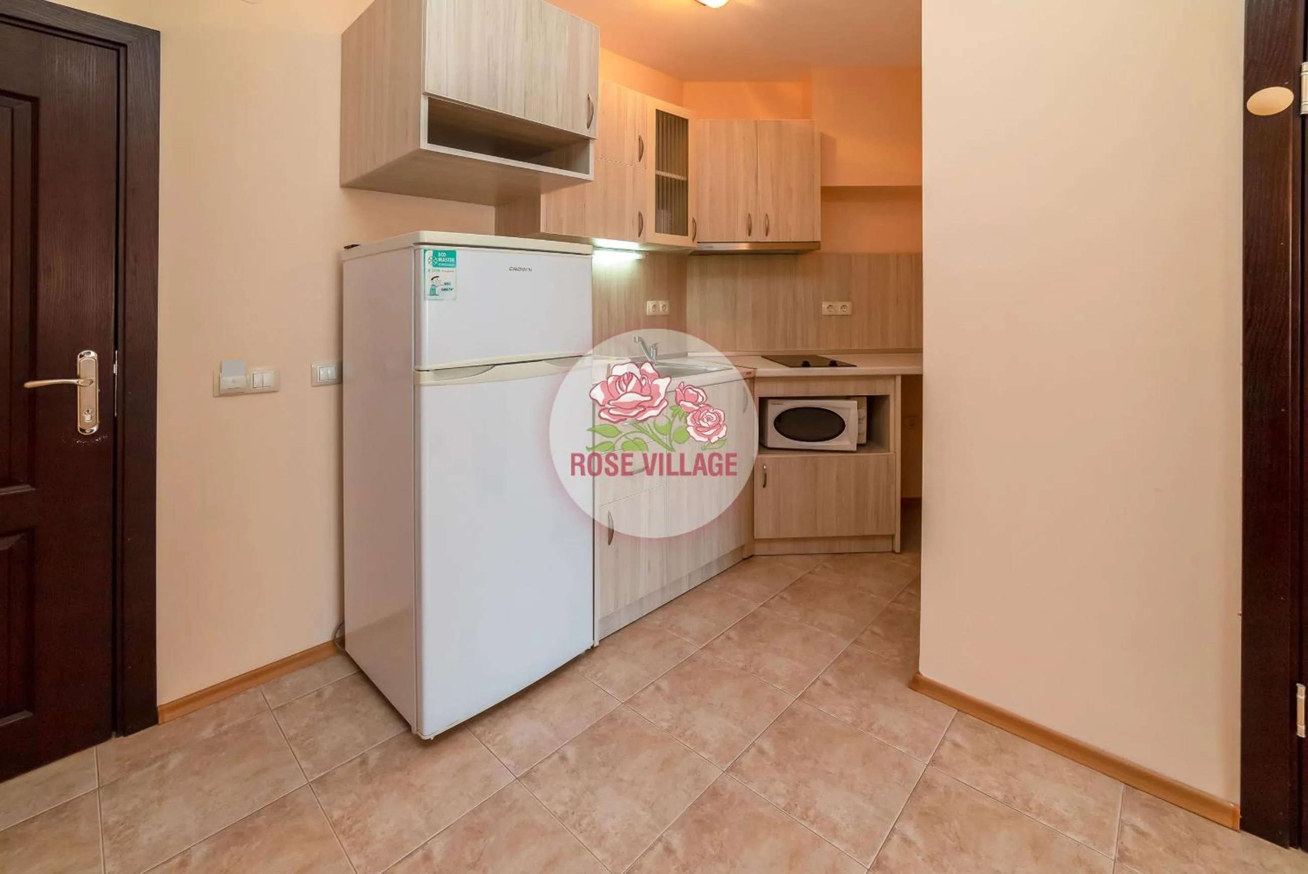 Kitchen or kitchenette in Apartment Tourist Complex Rose Village