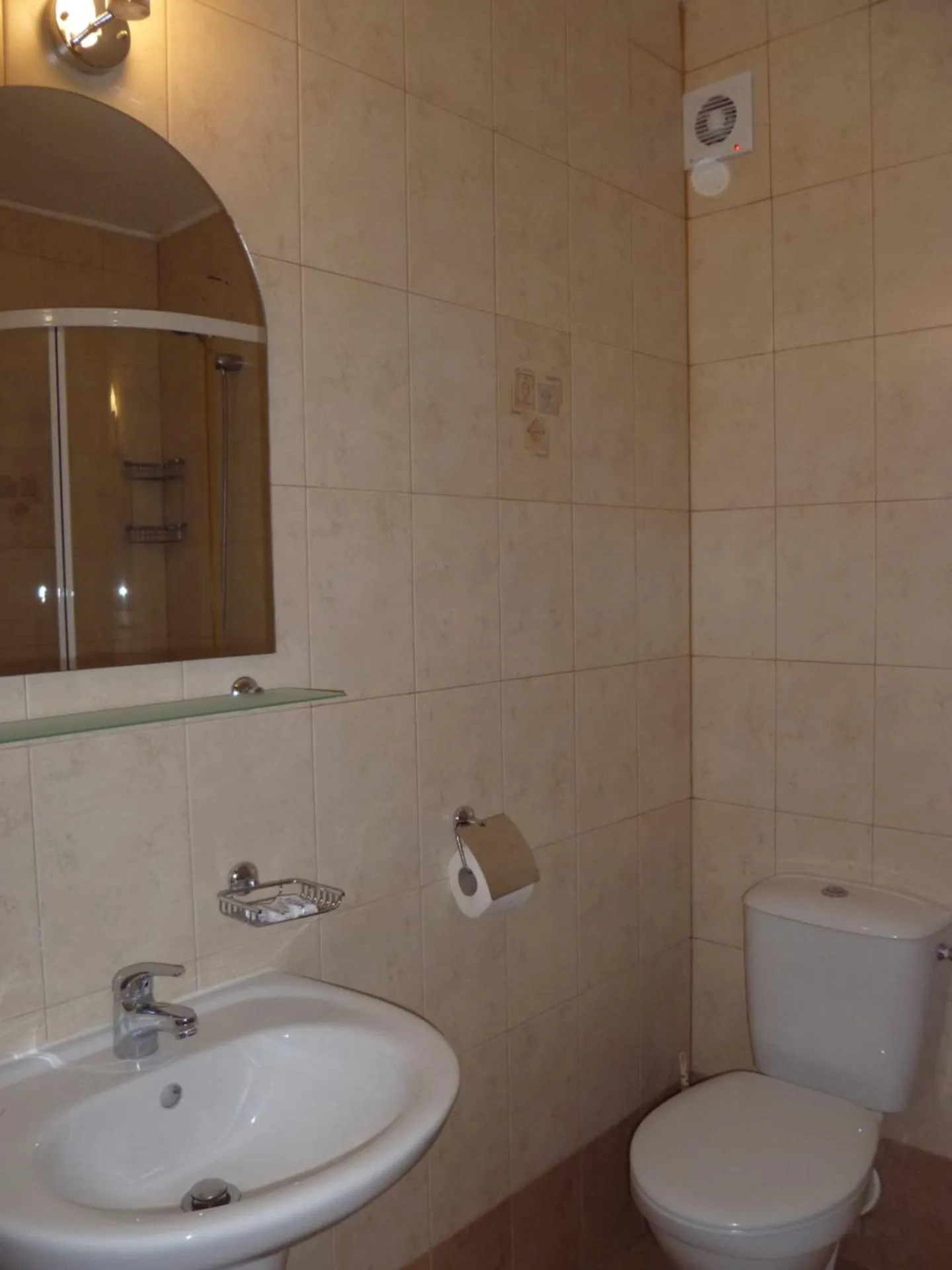 Shower in Apartment Tourist Complex Rose Village