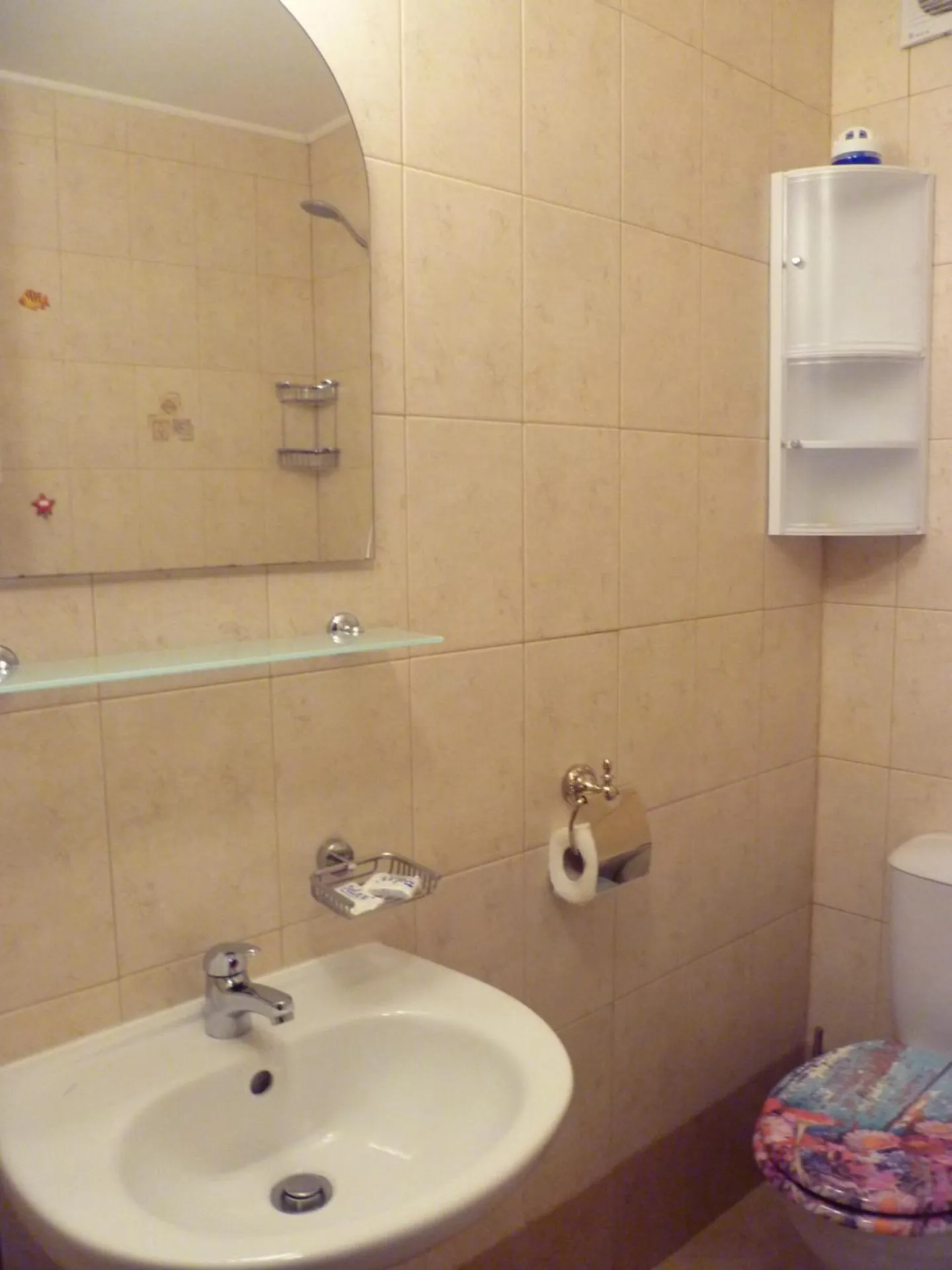 Shower in Apartment Tourist Complex Rose Village