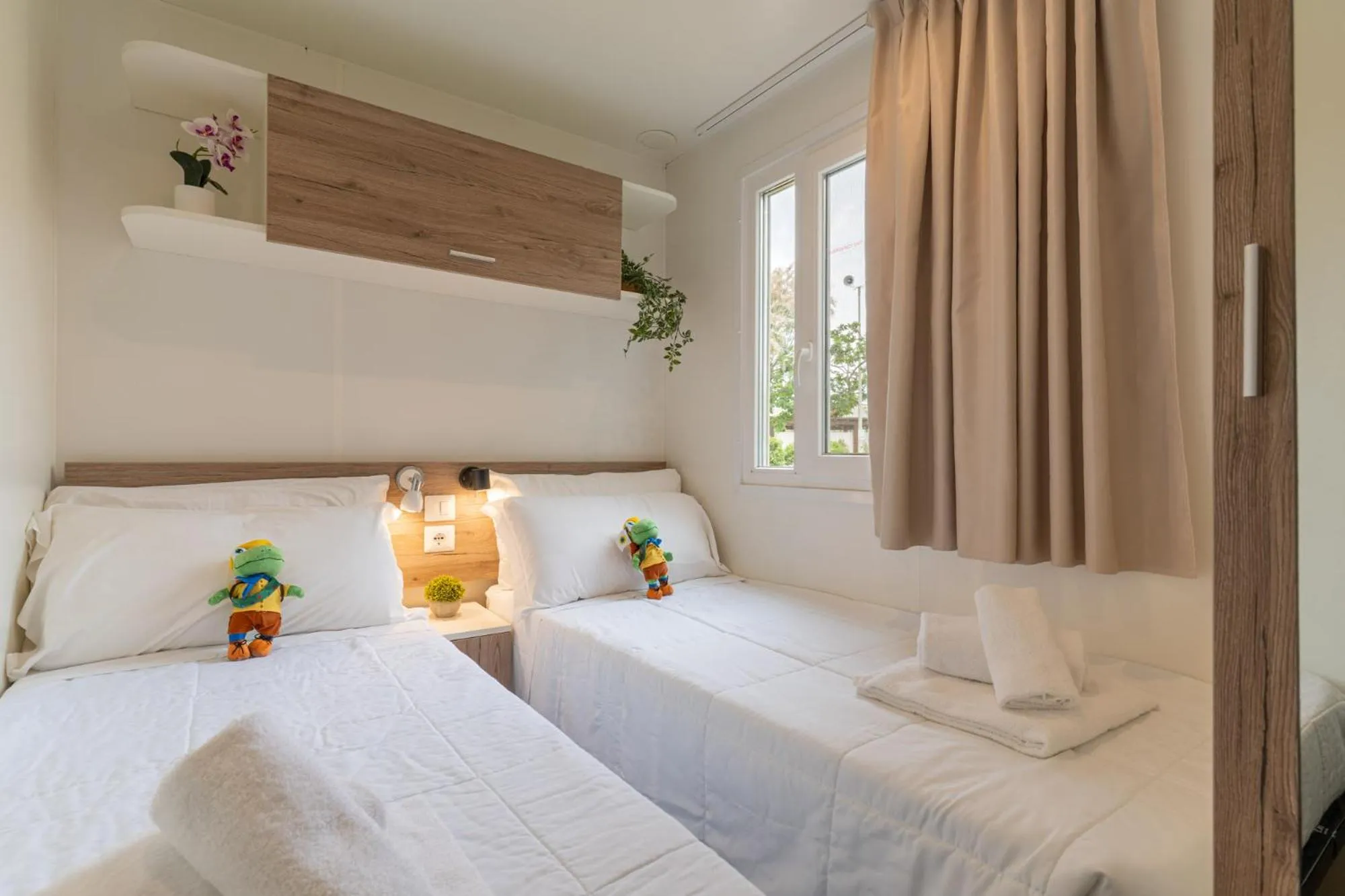 Bed in Club del Sole Vigna sul Mar Family Collection