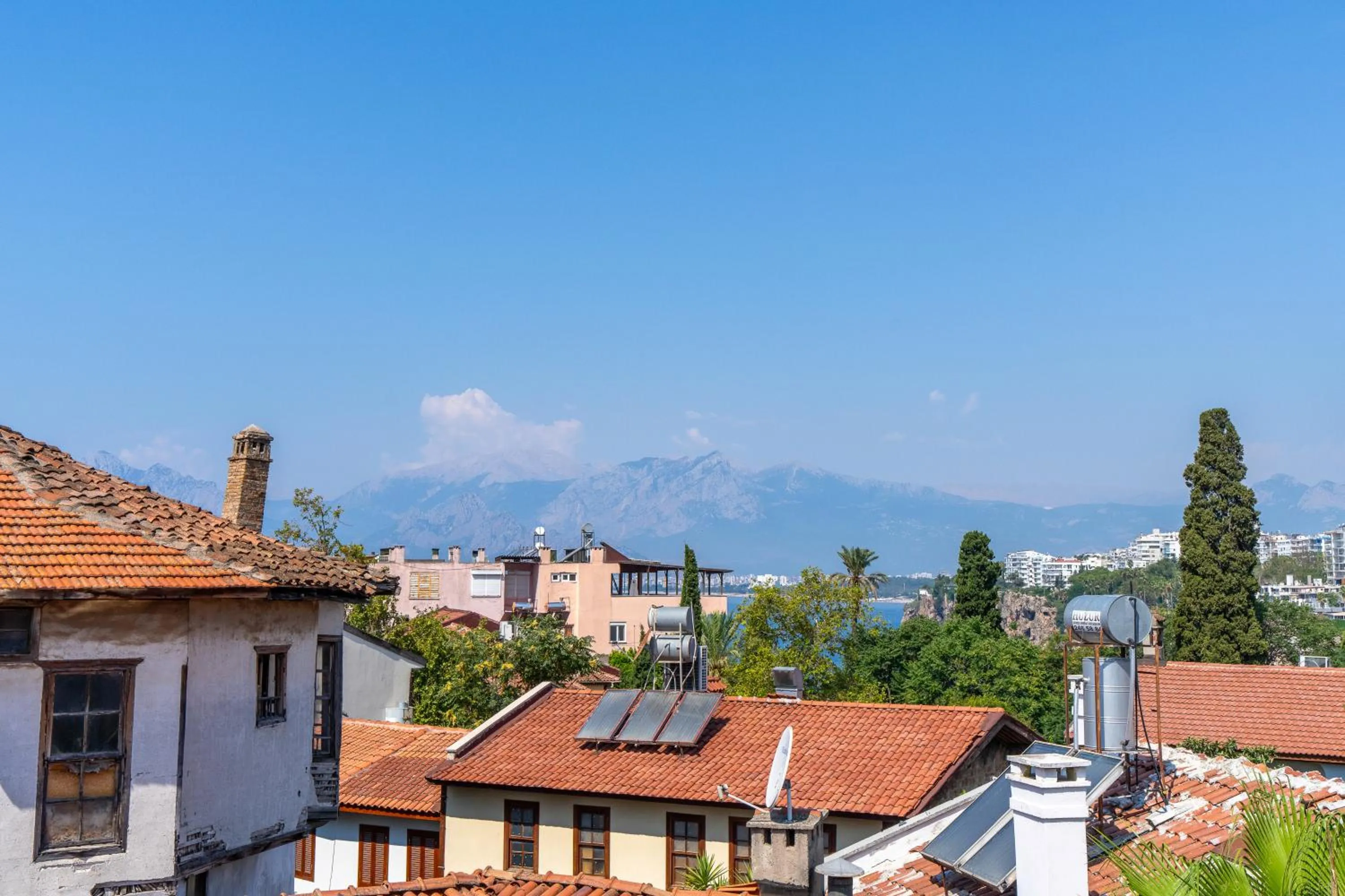 City view in Atelya Art Hotel
