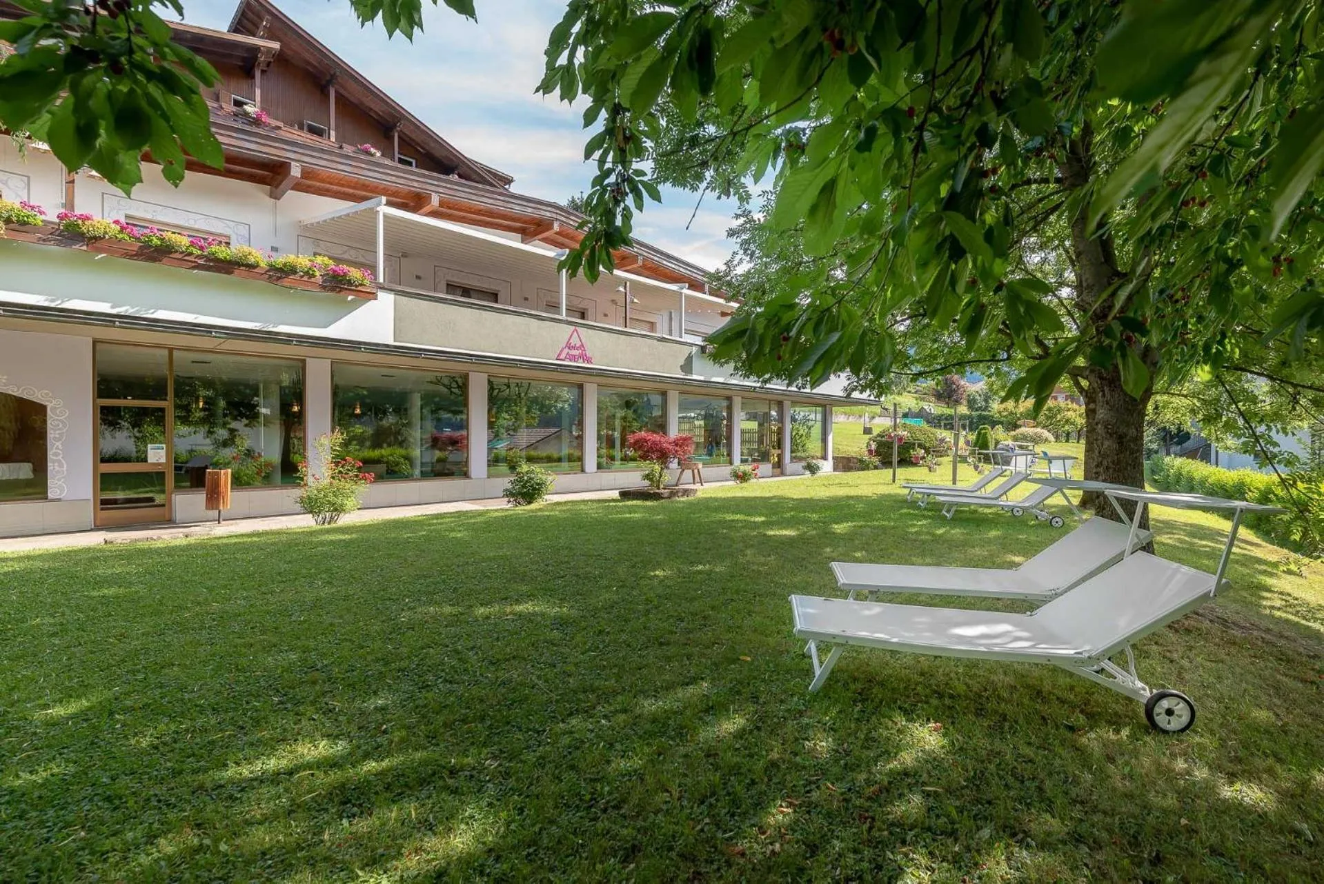 Property building in Hotel Latemar