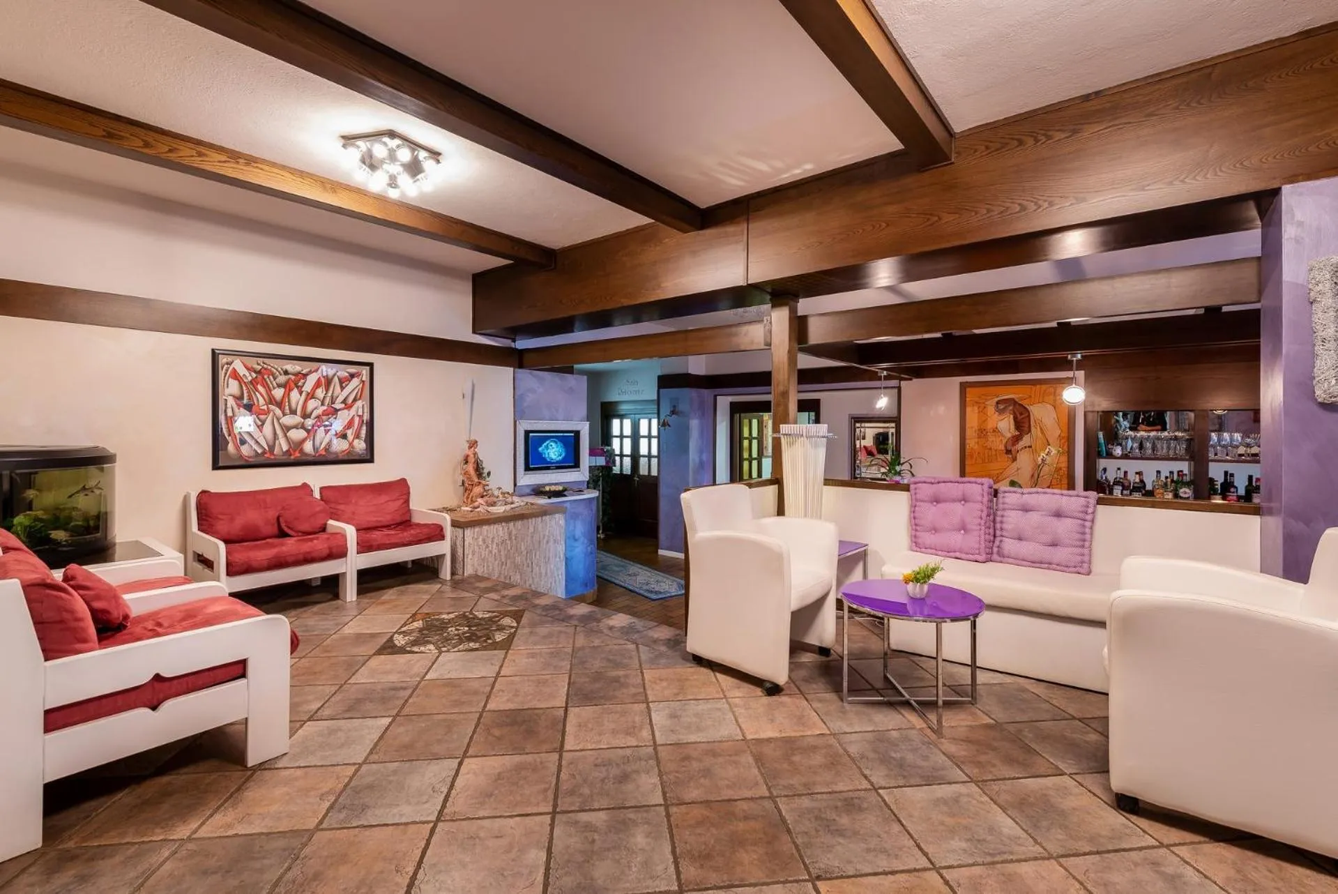 Living room in Hotel Latemar