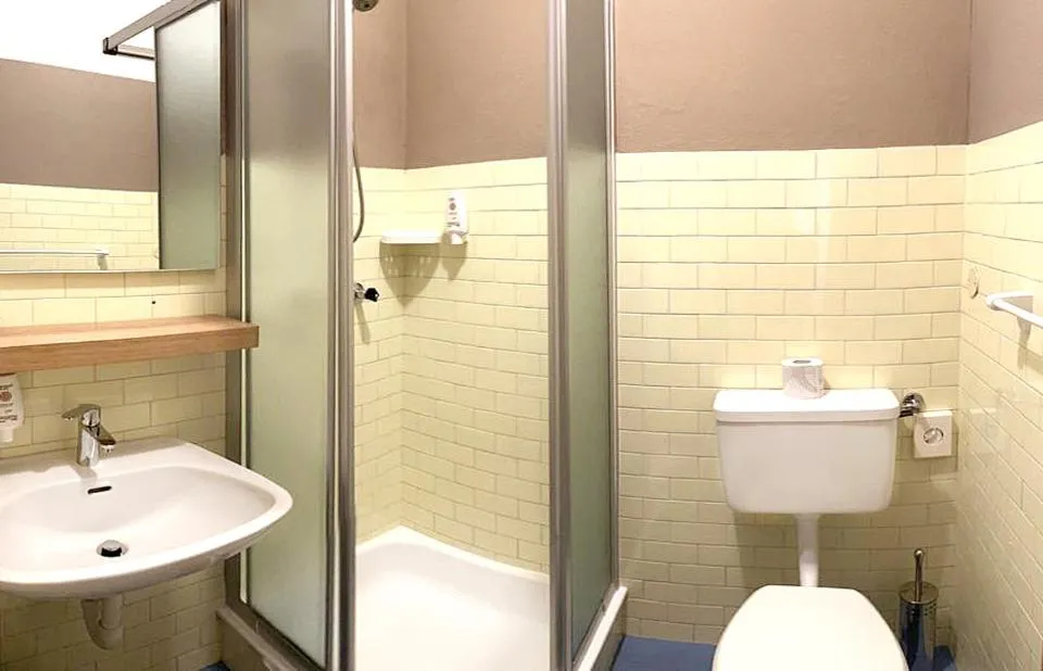 Bathroom in Hotel Latemar