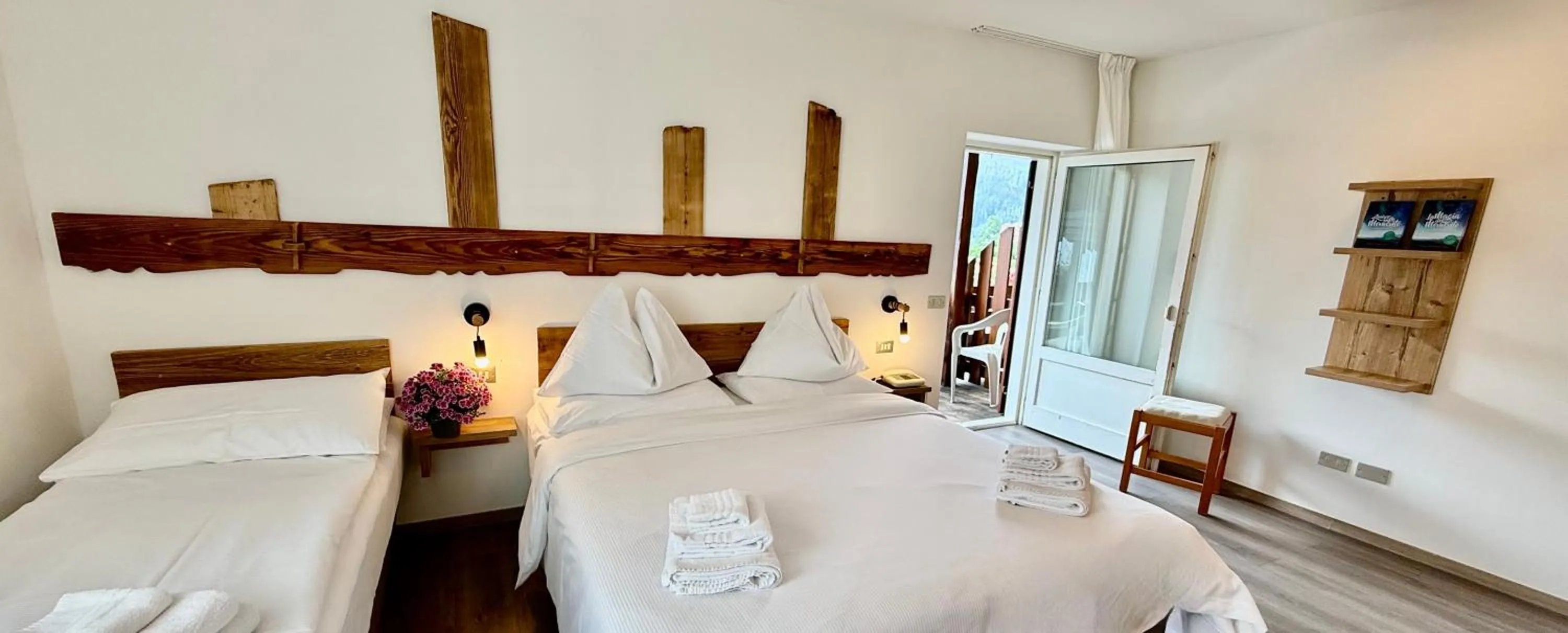 Bedroom, Bed in Hotel Latemar