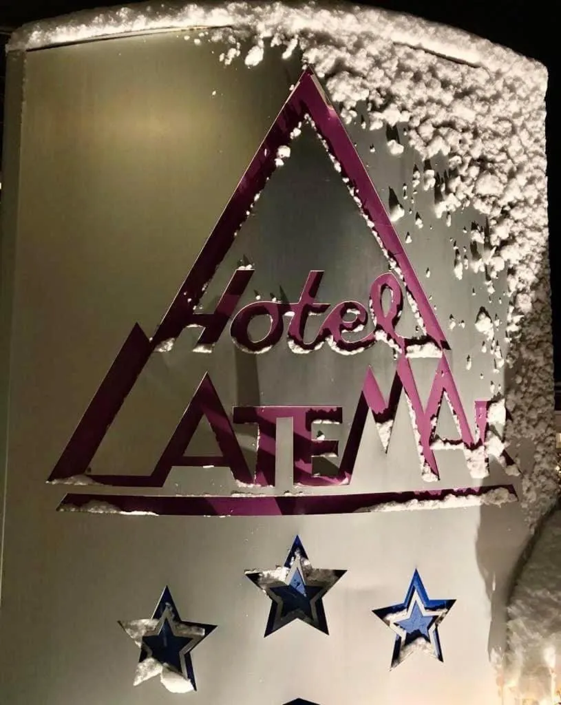 Property logo or sign in Hotel Latemar
