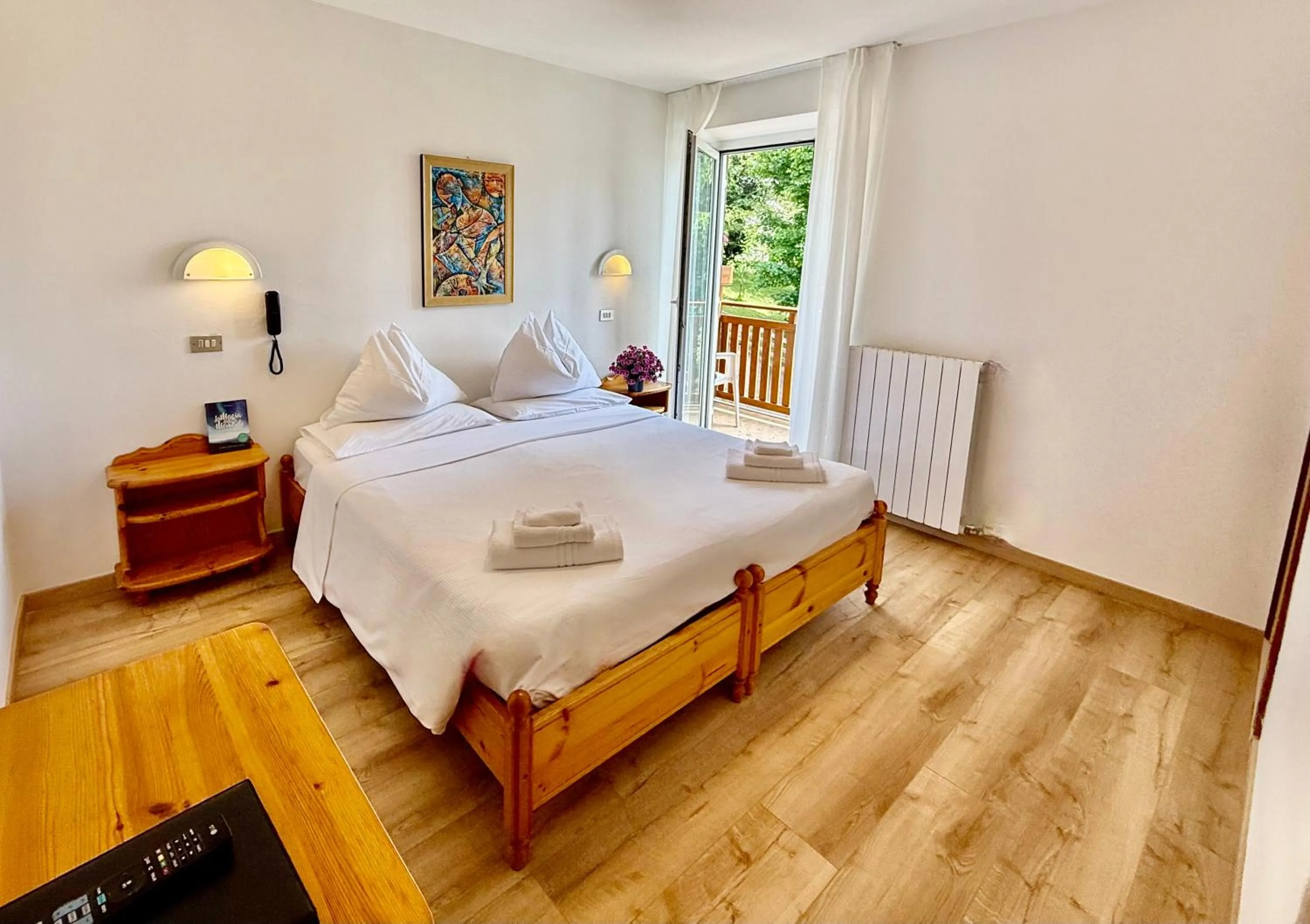 Bedroom, Bed in Hotel Latemar