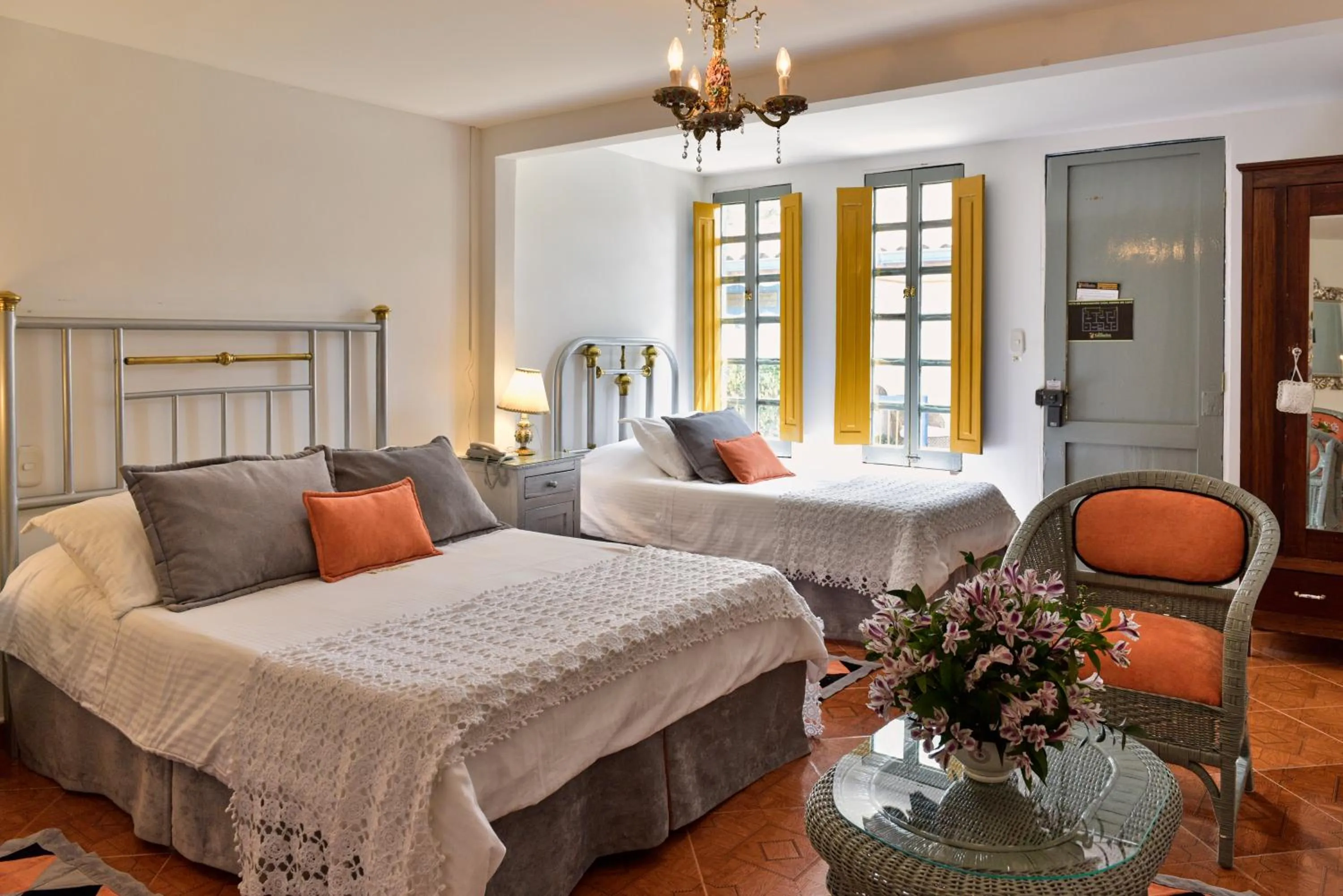 Photo of the whole room, Bed in Finca Hotel Los Girasoles