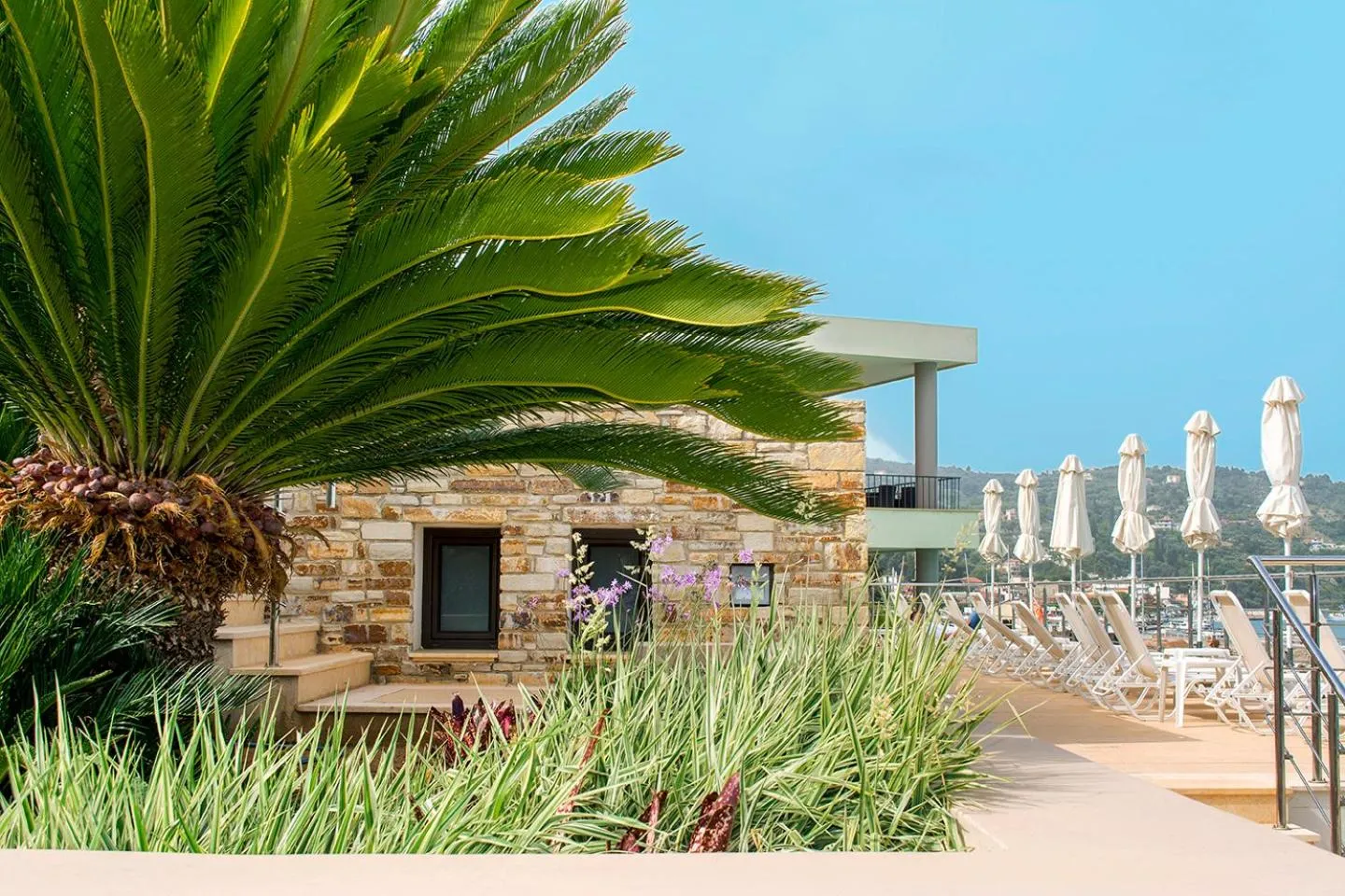 Garden in Kymi Palace