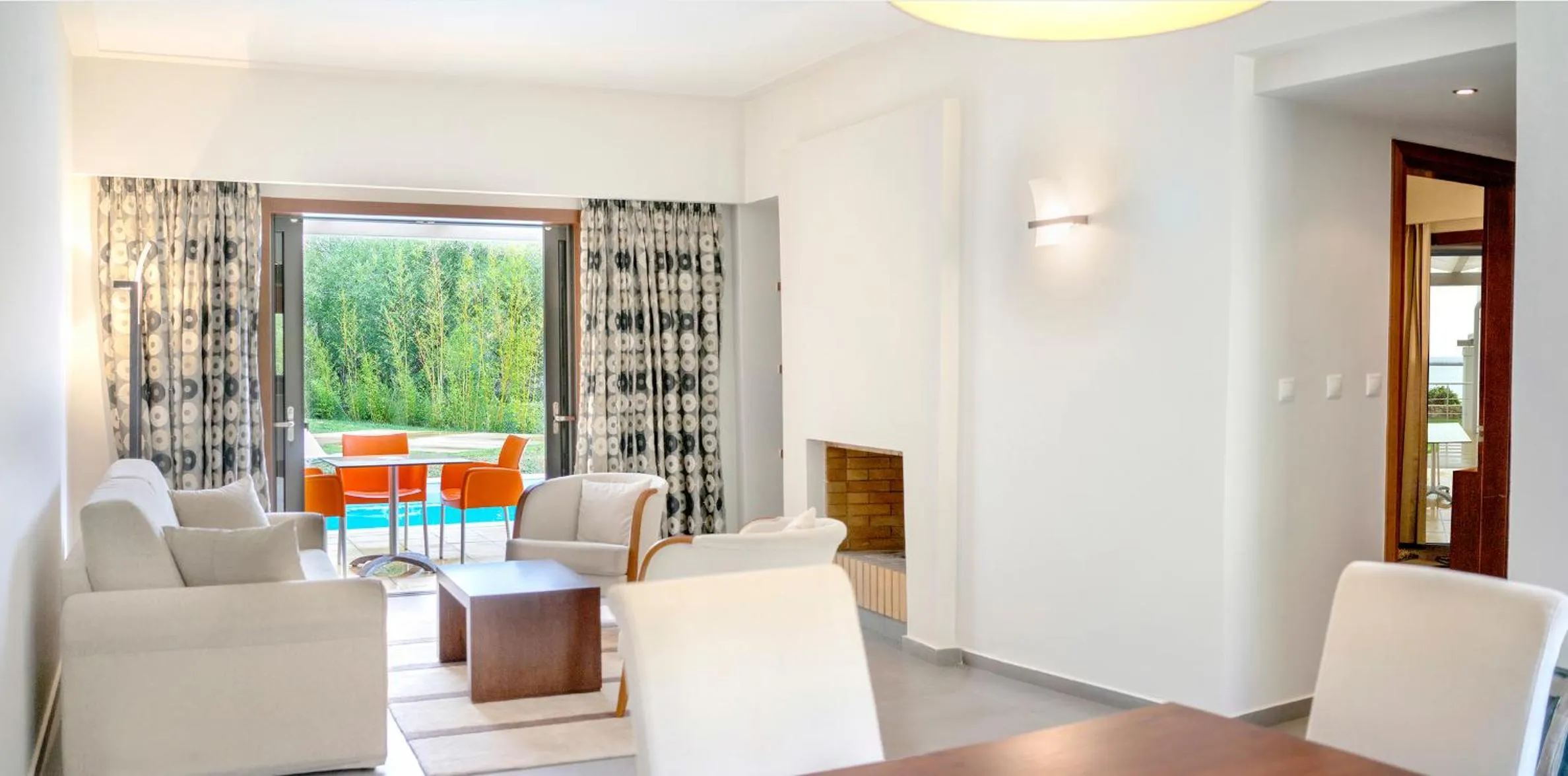 Living room in Kymi Palace