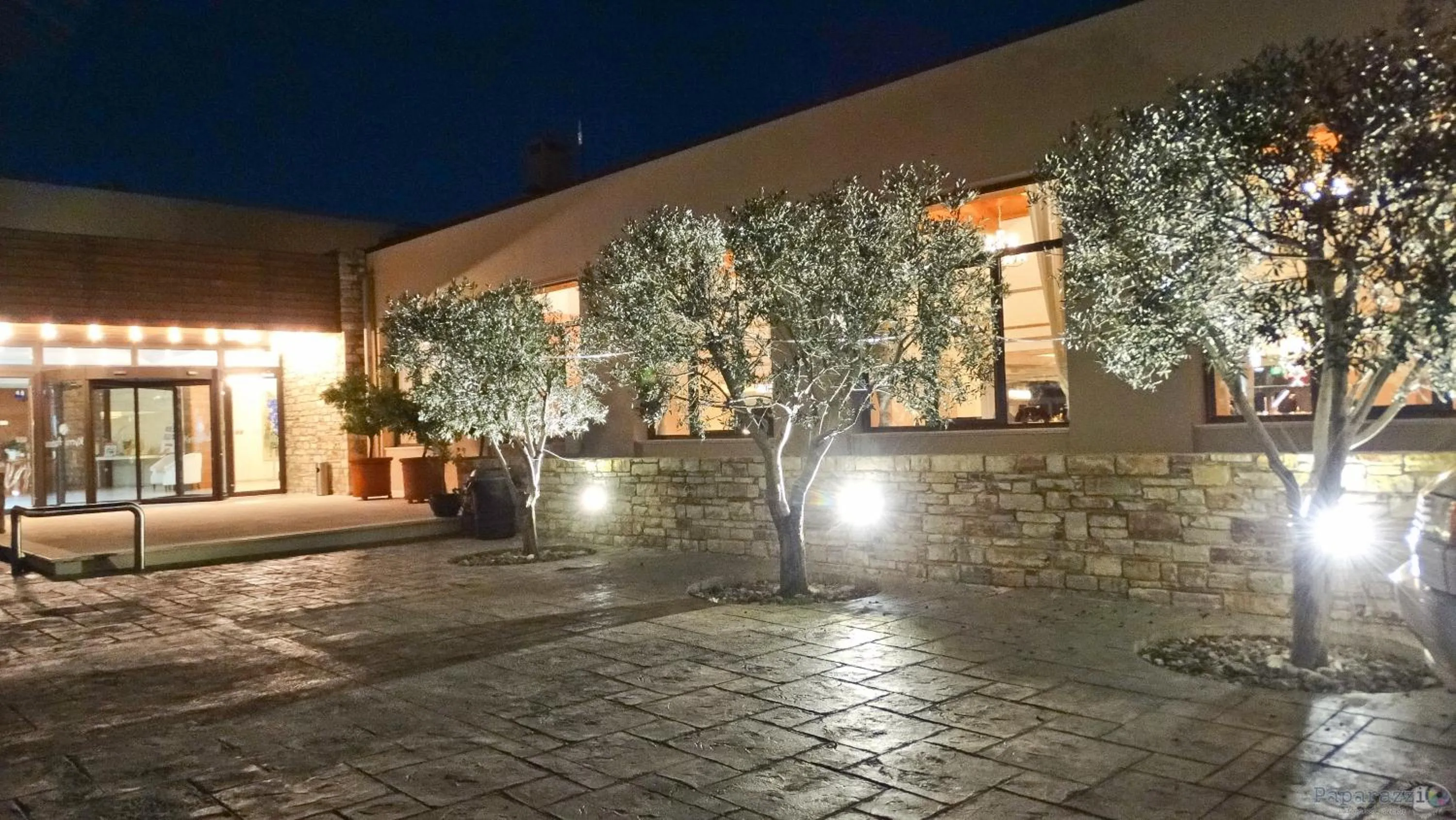 Facade/entrance in Kymi Palace