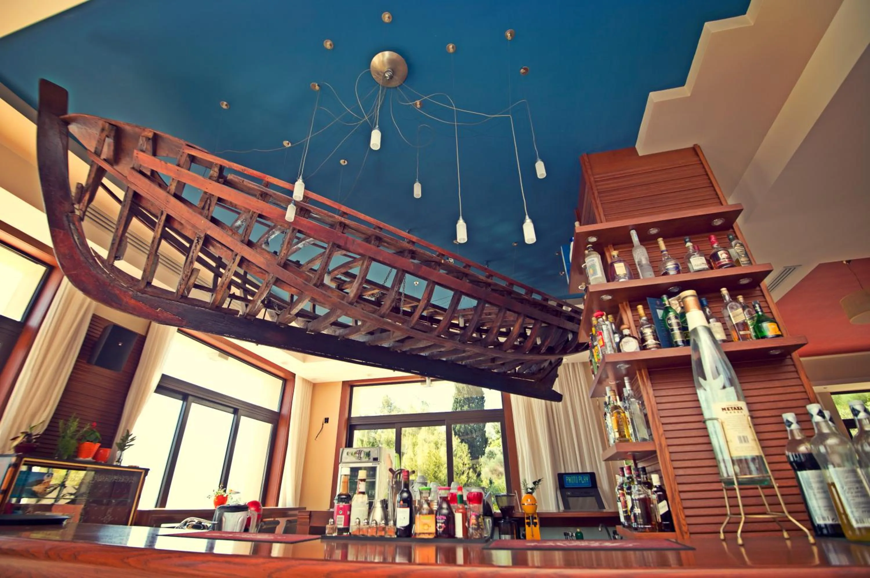 Lounge or bar in Kymi Palace