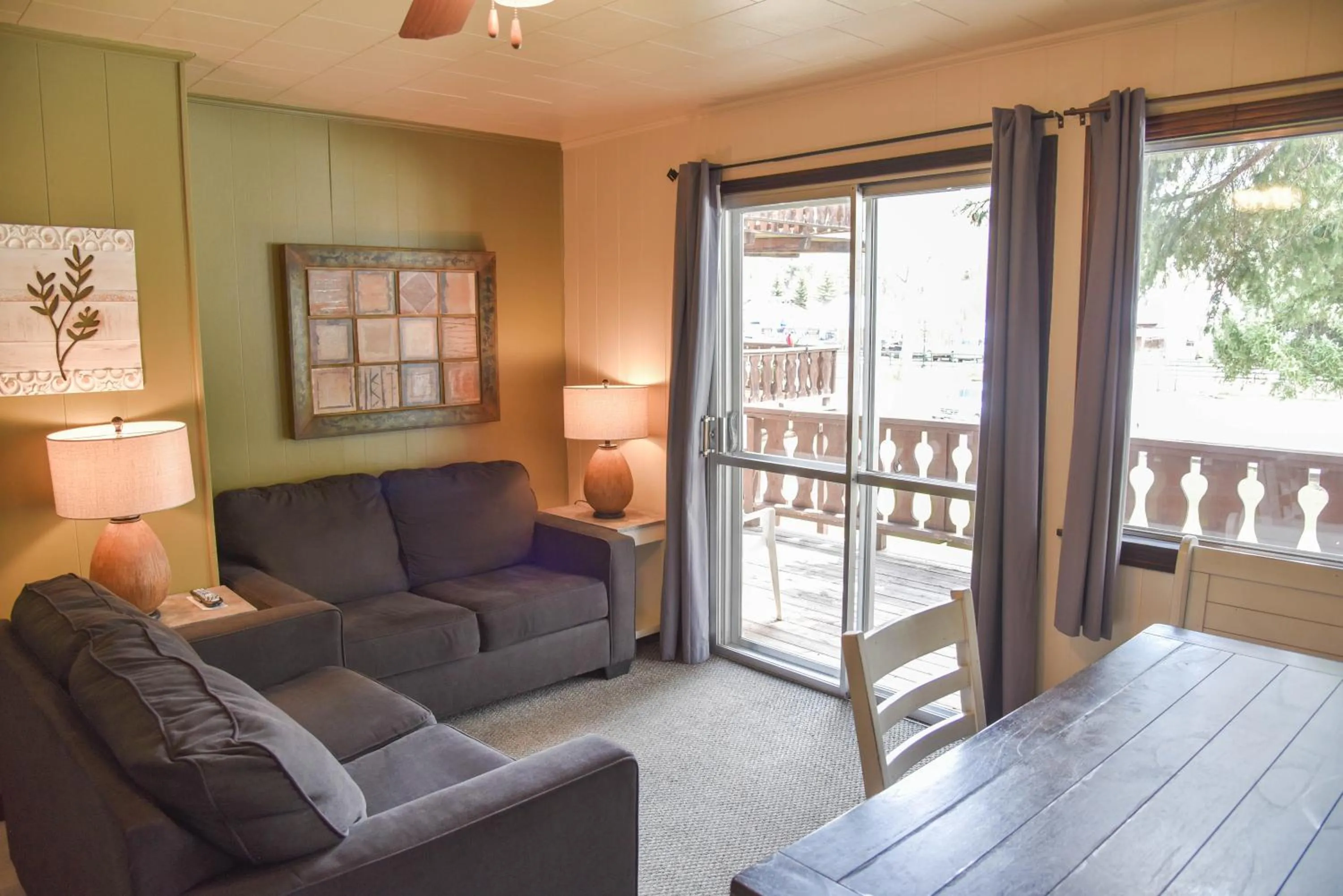 View (from property/room) in Alpine Lodge Red River