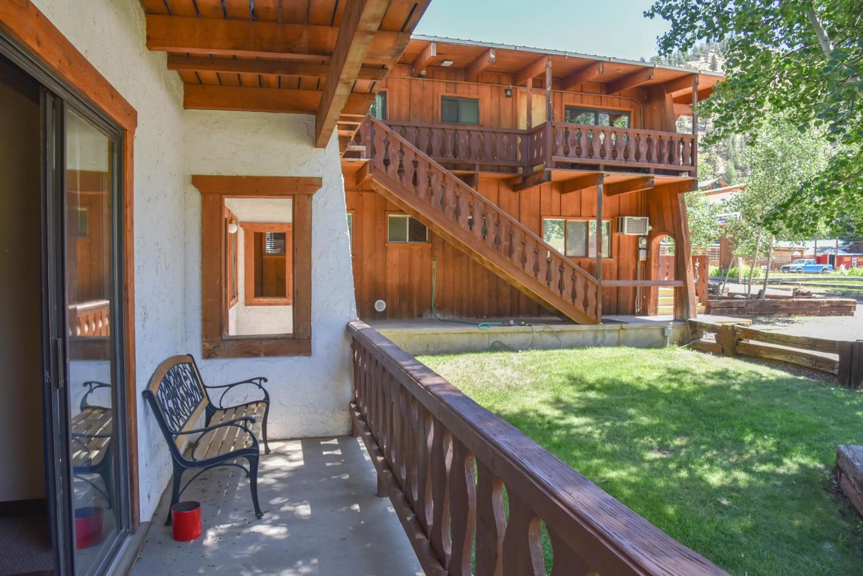 Balcony/Terrace in Alpine Lodge Red River