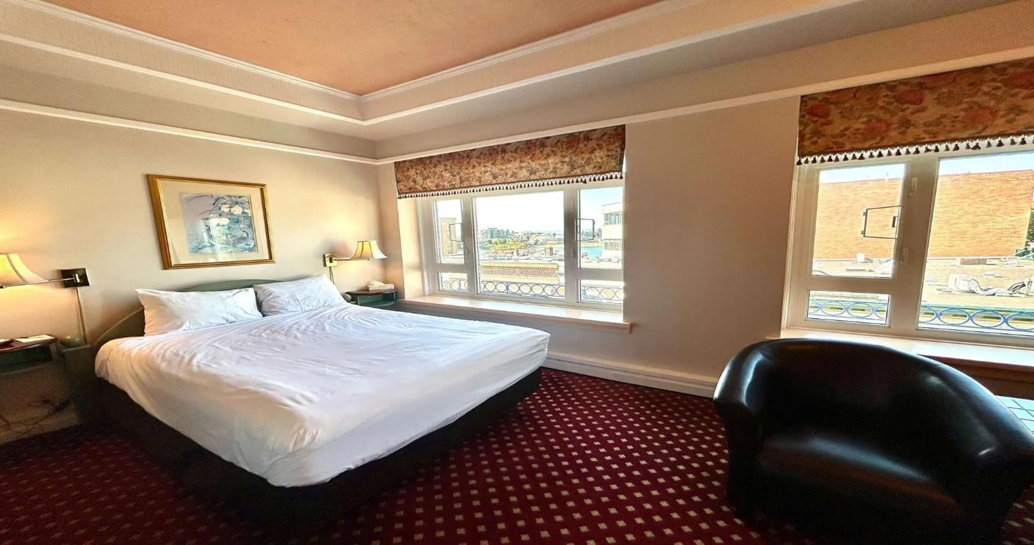 Bed in The Bedford Regency Hotel