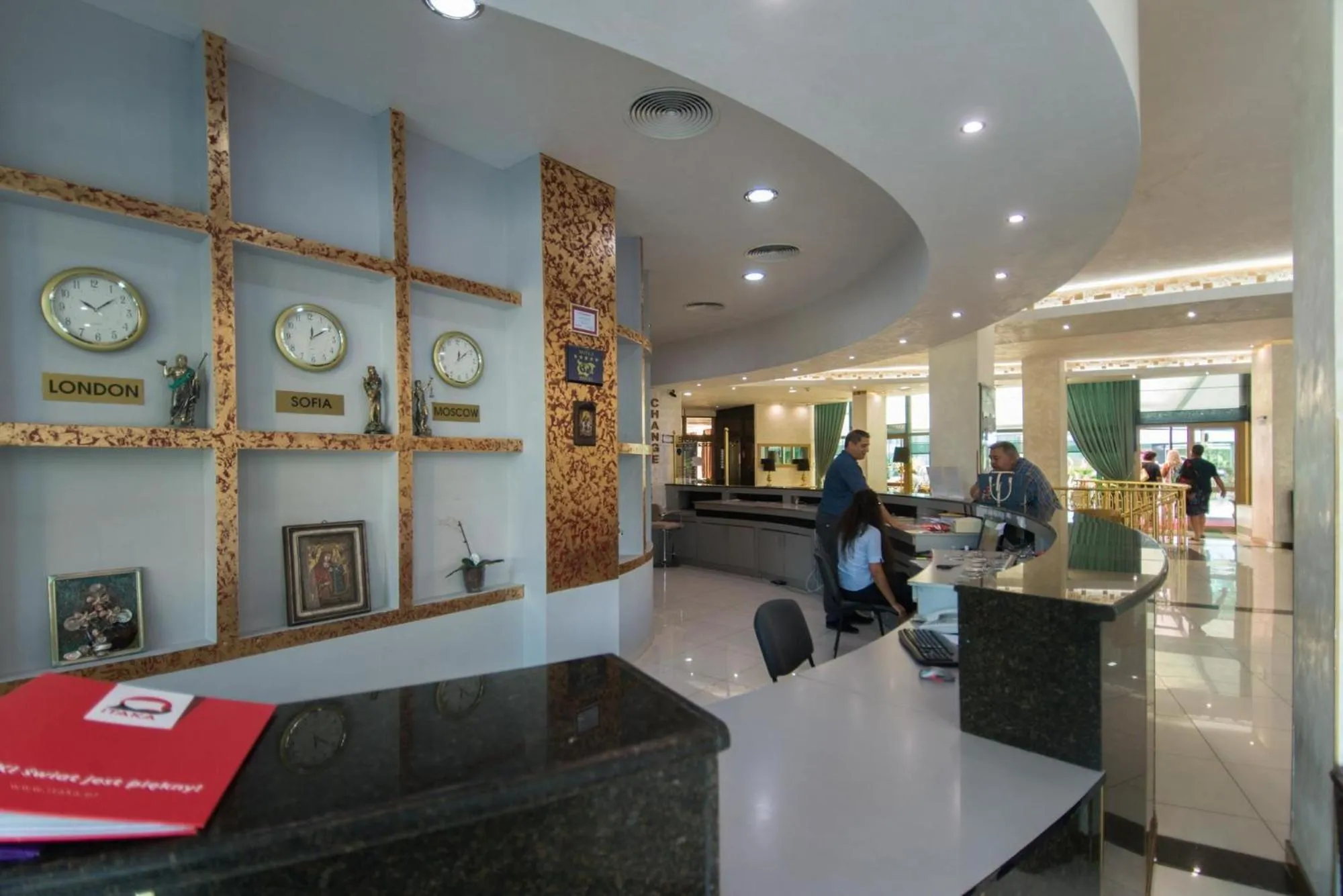 Lobby or reception in Hotel Primorsko Del Sol