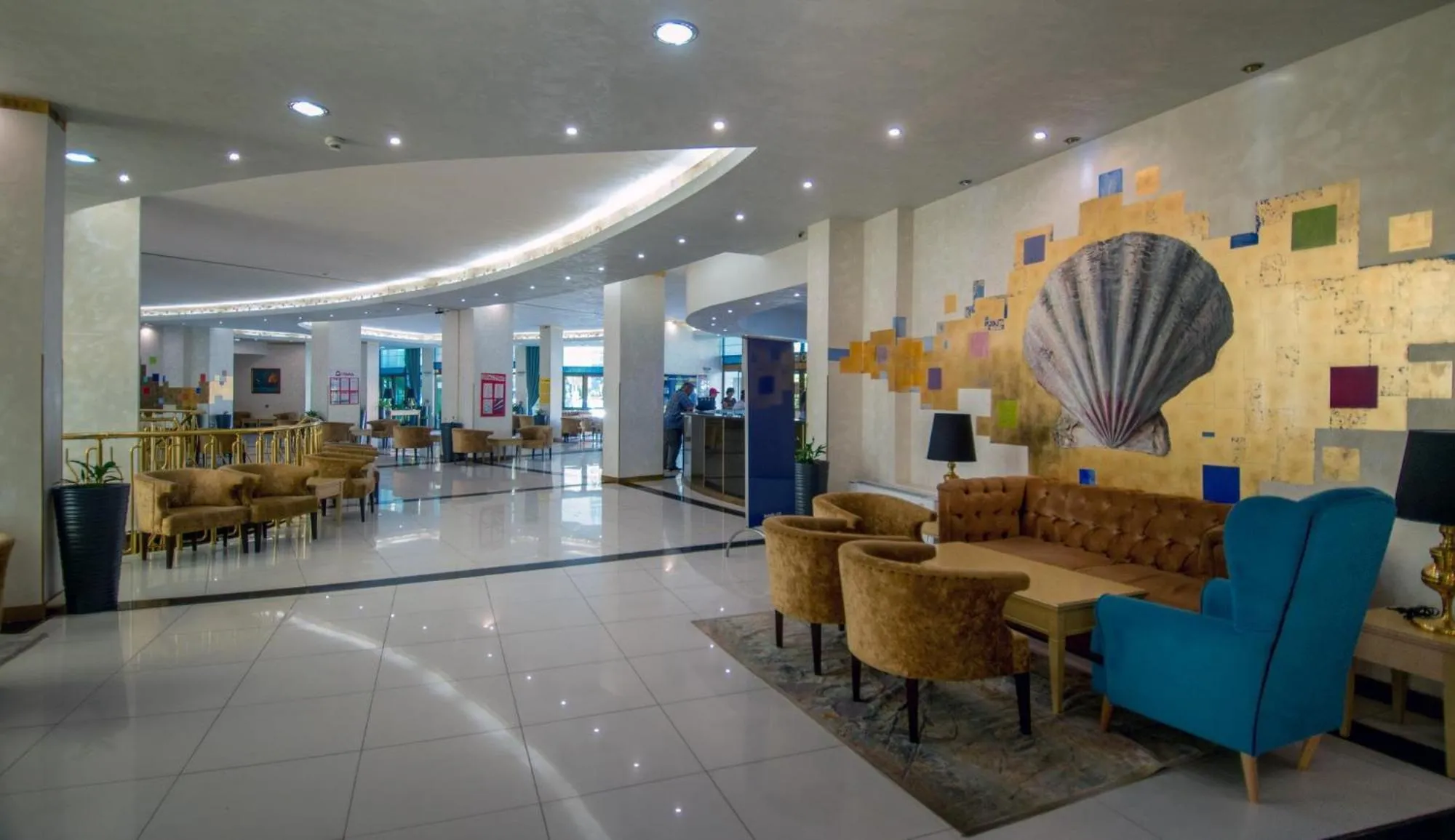 Seating area in Hotel Primorsko Del Sol