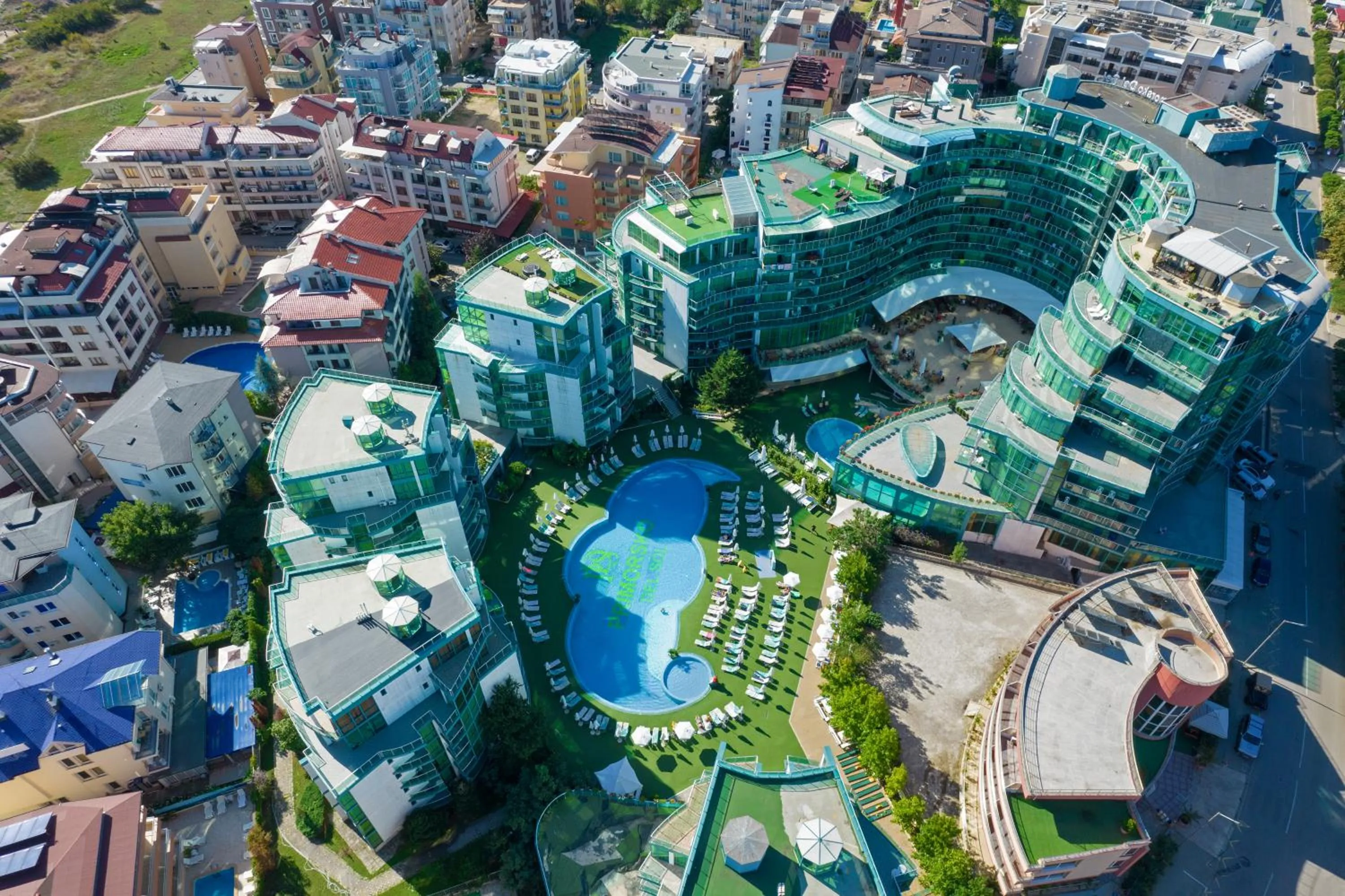 Property building in Hotel Primorsko Del Sol