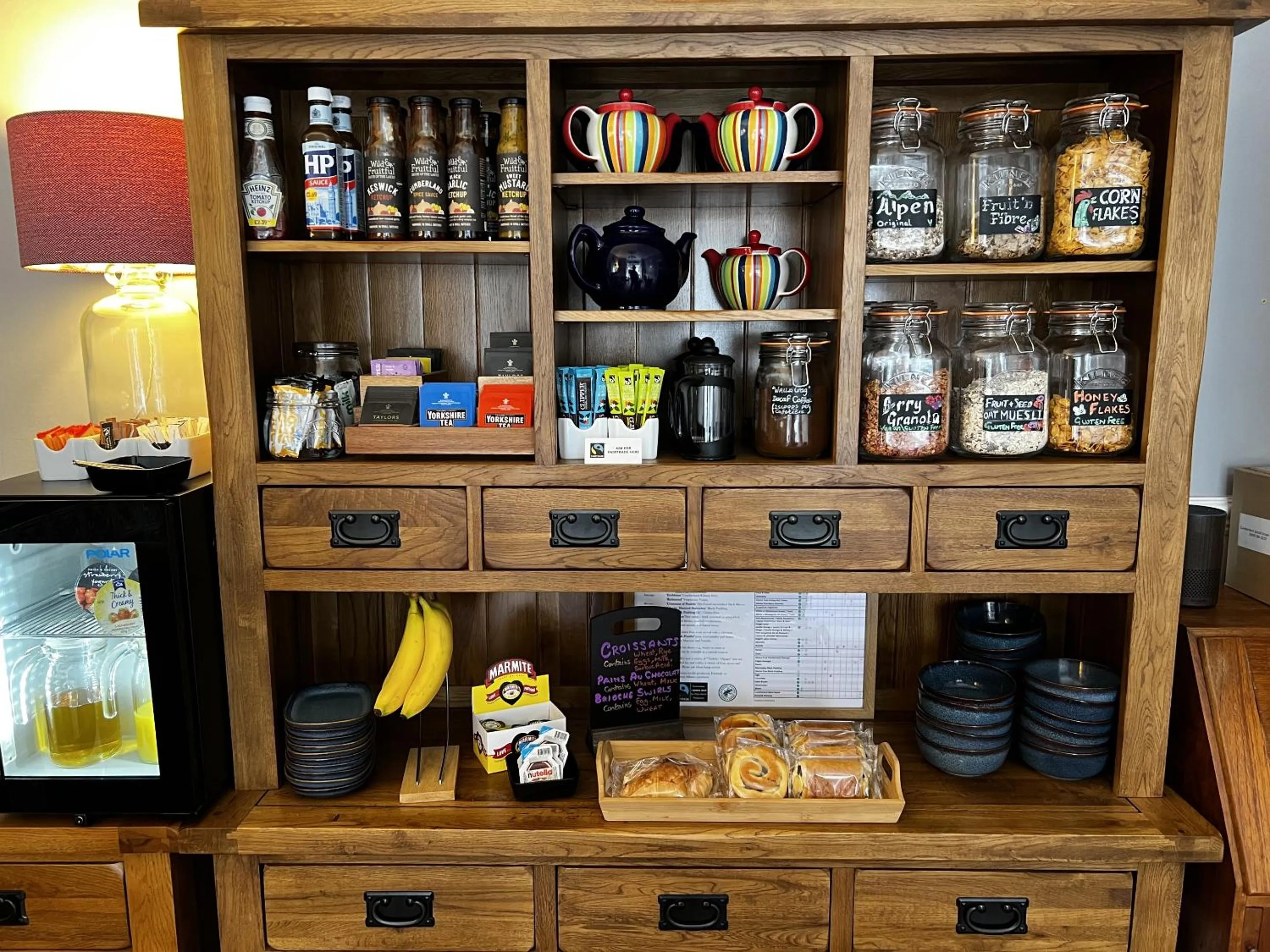 Food and drinks in Greystoke House