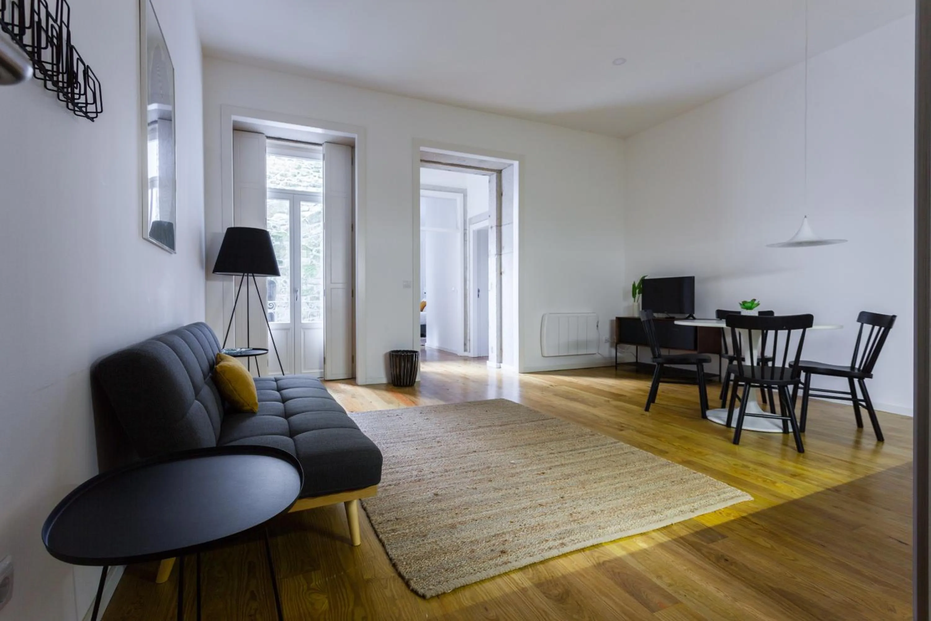 Living room in Oporto City View - Santa Catarina