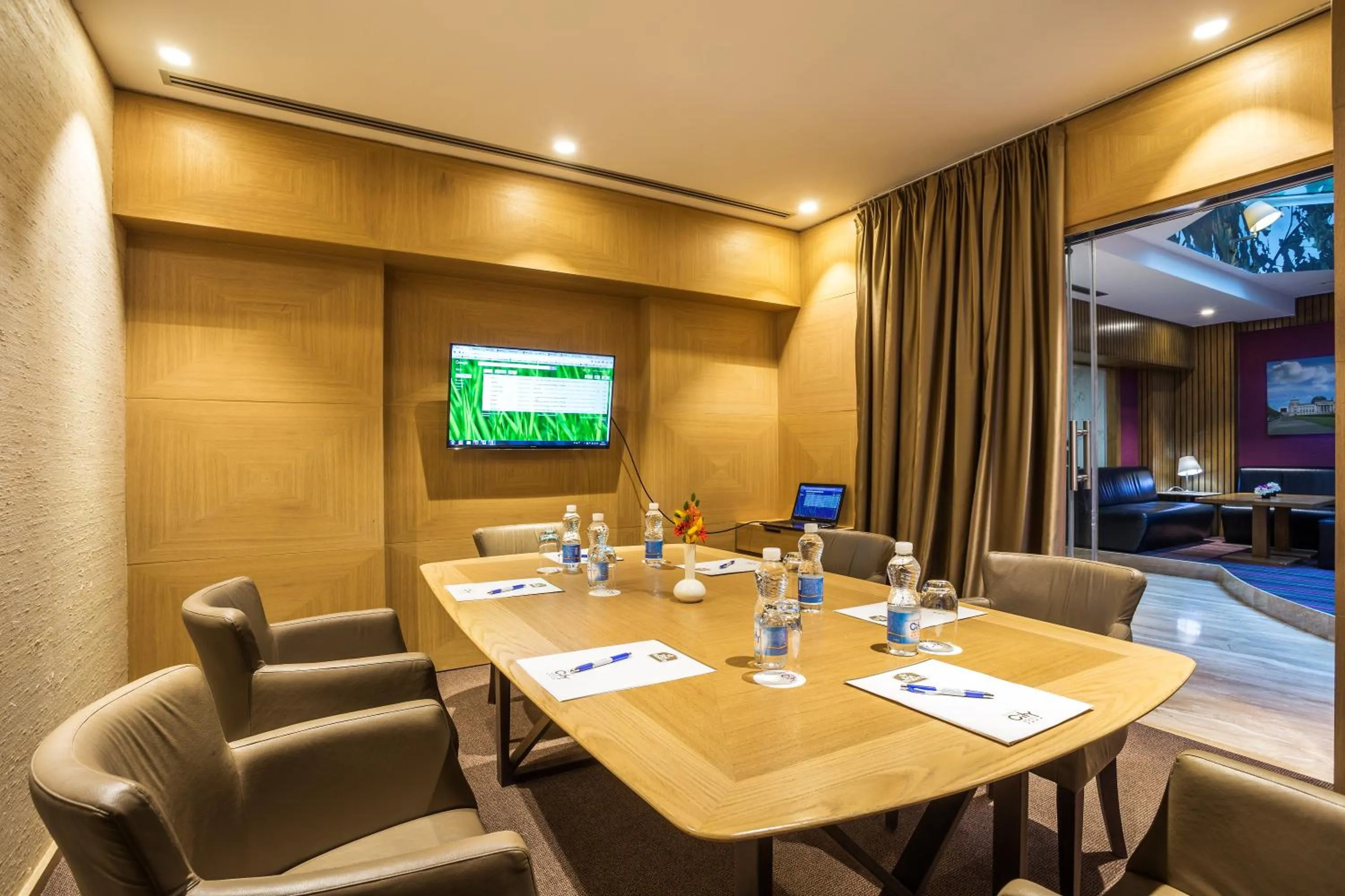 Meeting/conference room in Eurostars Sofia City