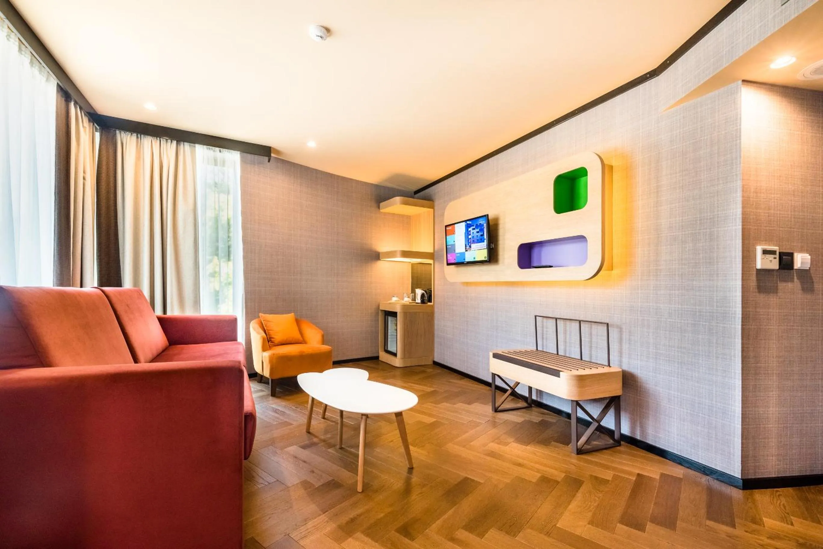 Living room in Eurostars Sofia City