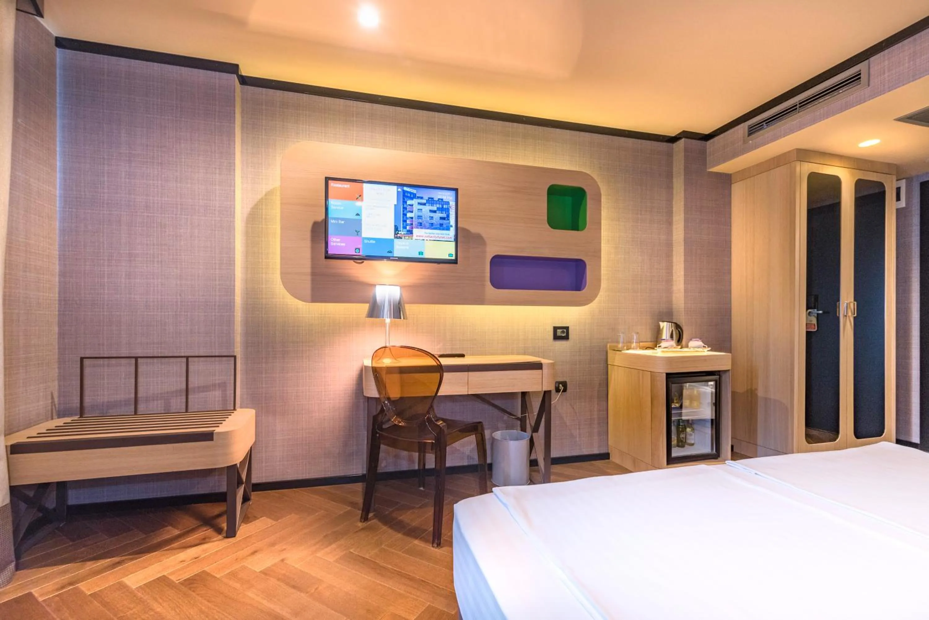 Bedroom, Bed in Eurostars Sofia City