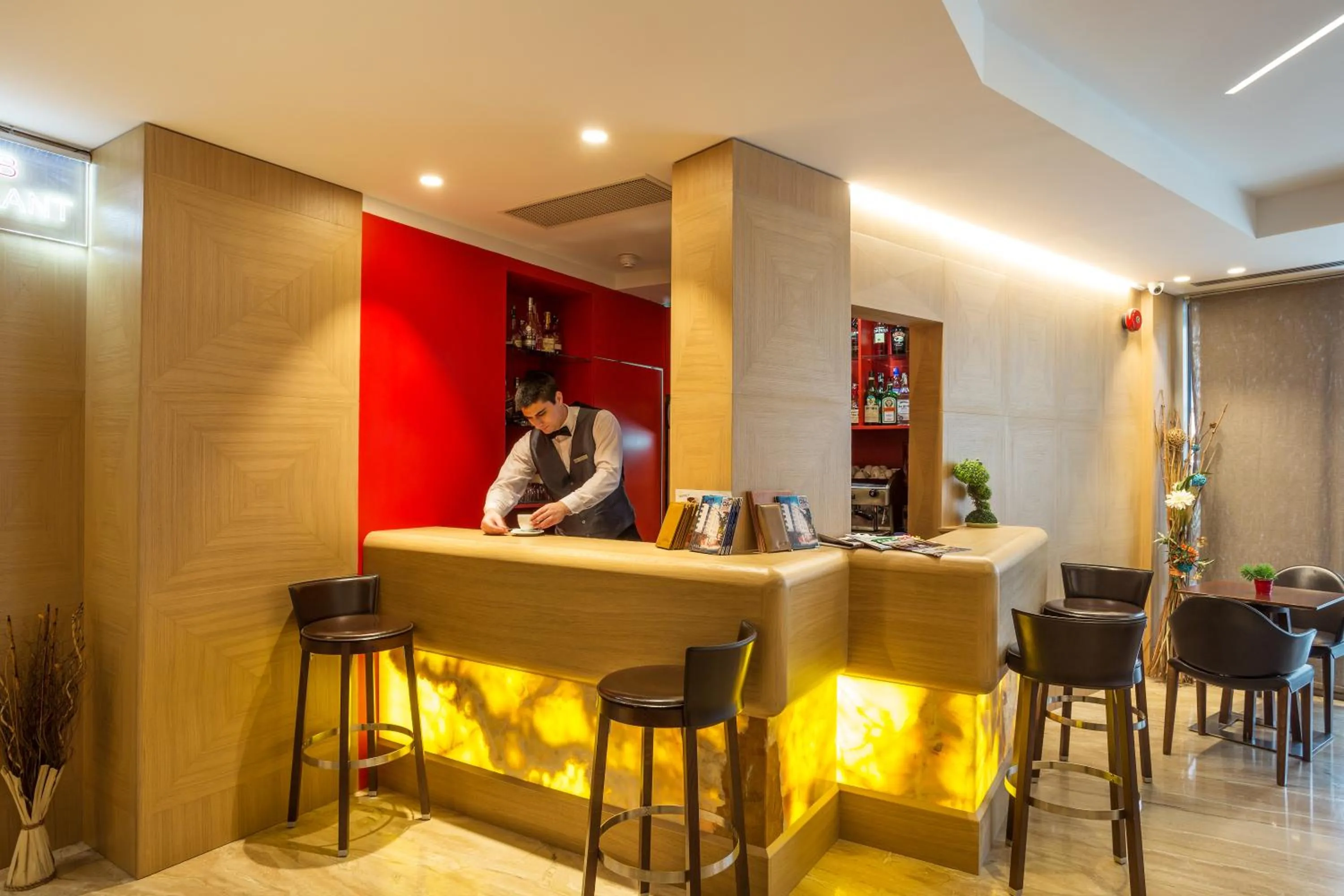 Lobby or reception in Eurostars Sofia City