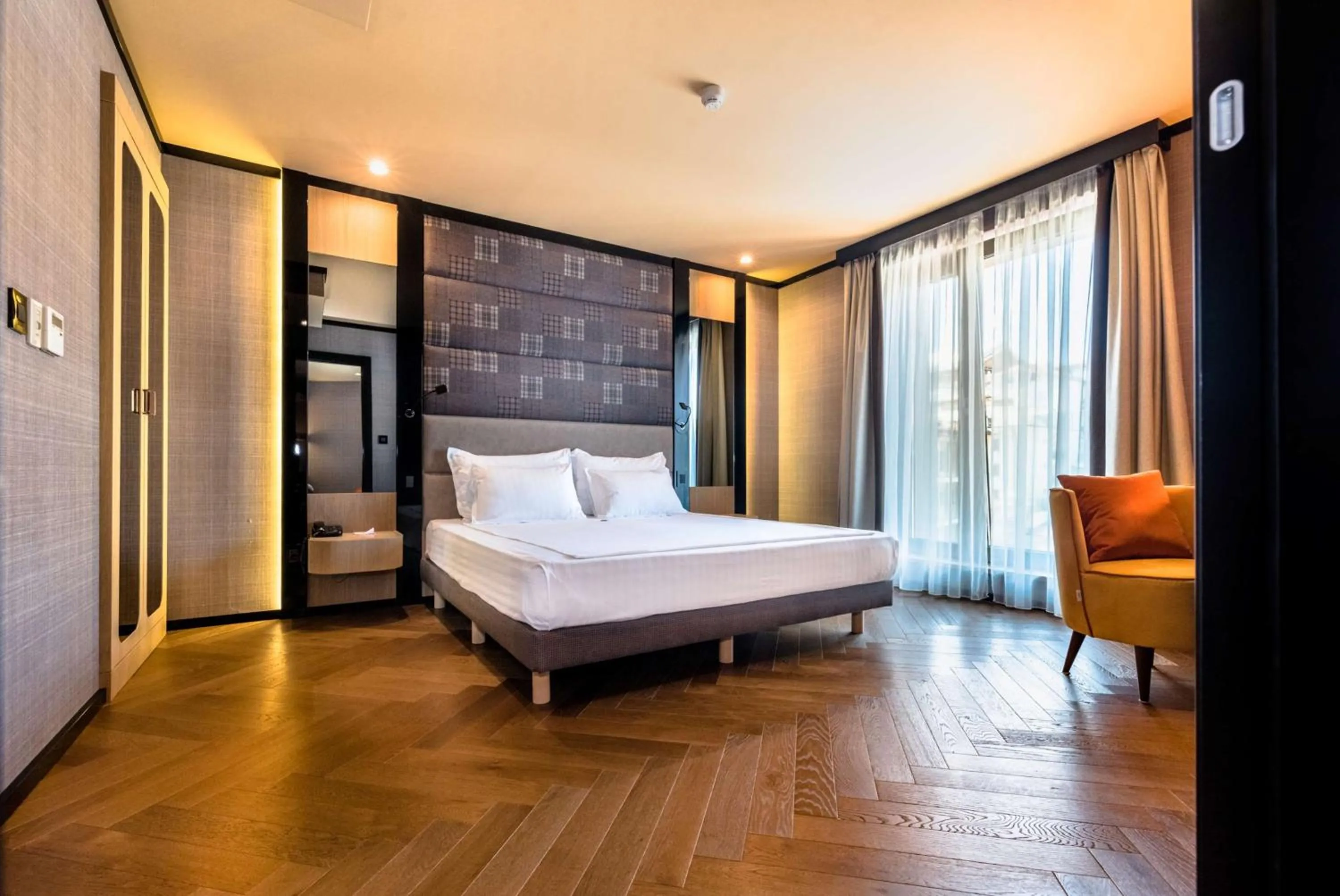 Photo of the whole room, Bed in Eurostars Sofia City