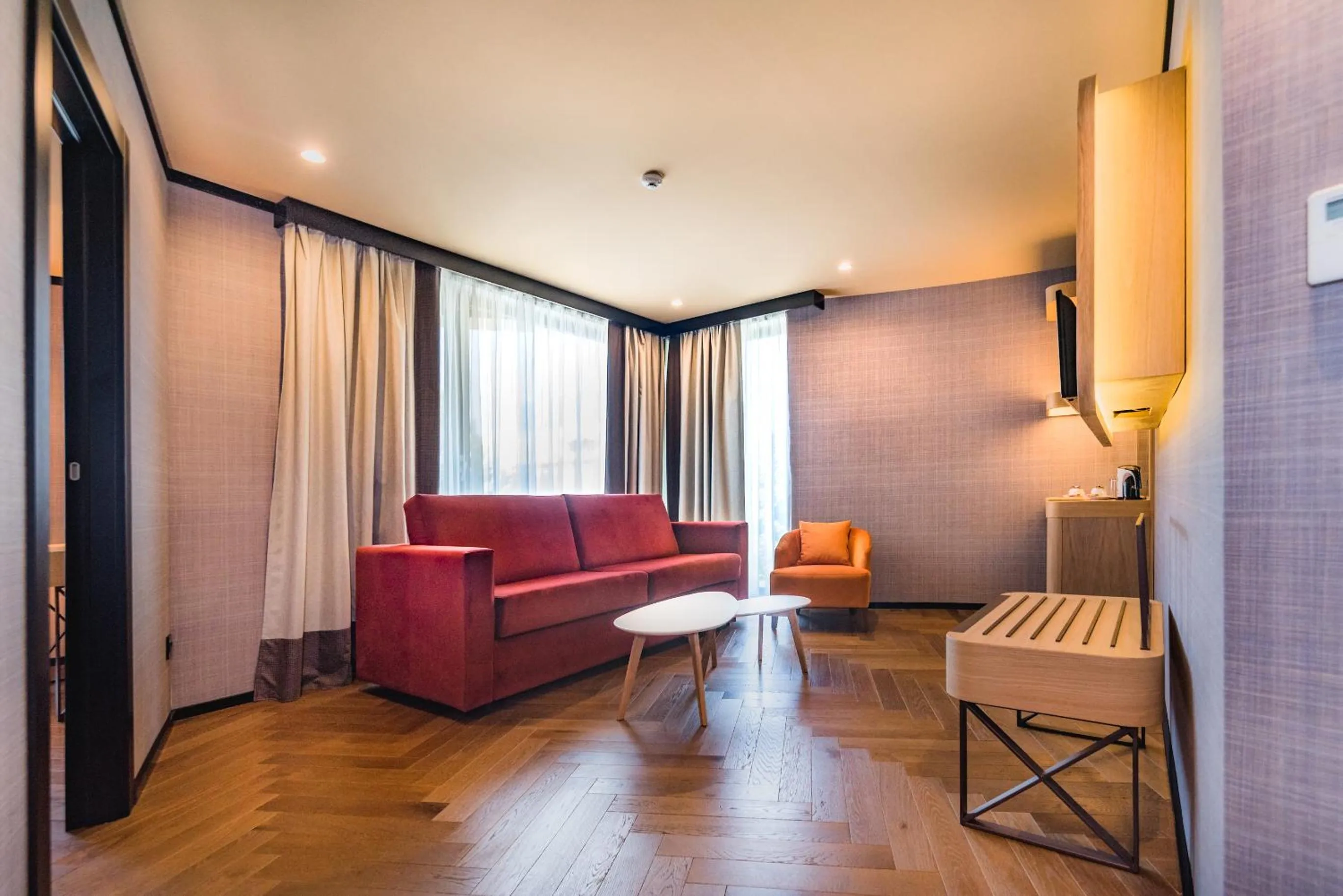 Living room in Eurostars Sofia City