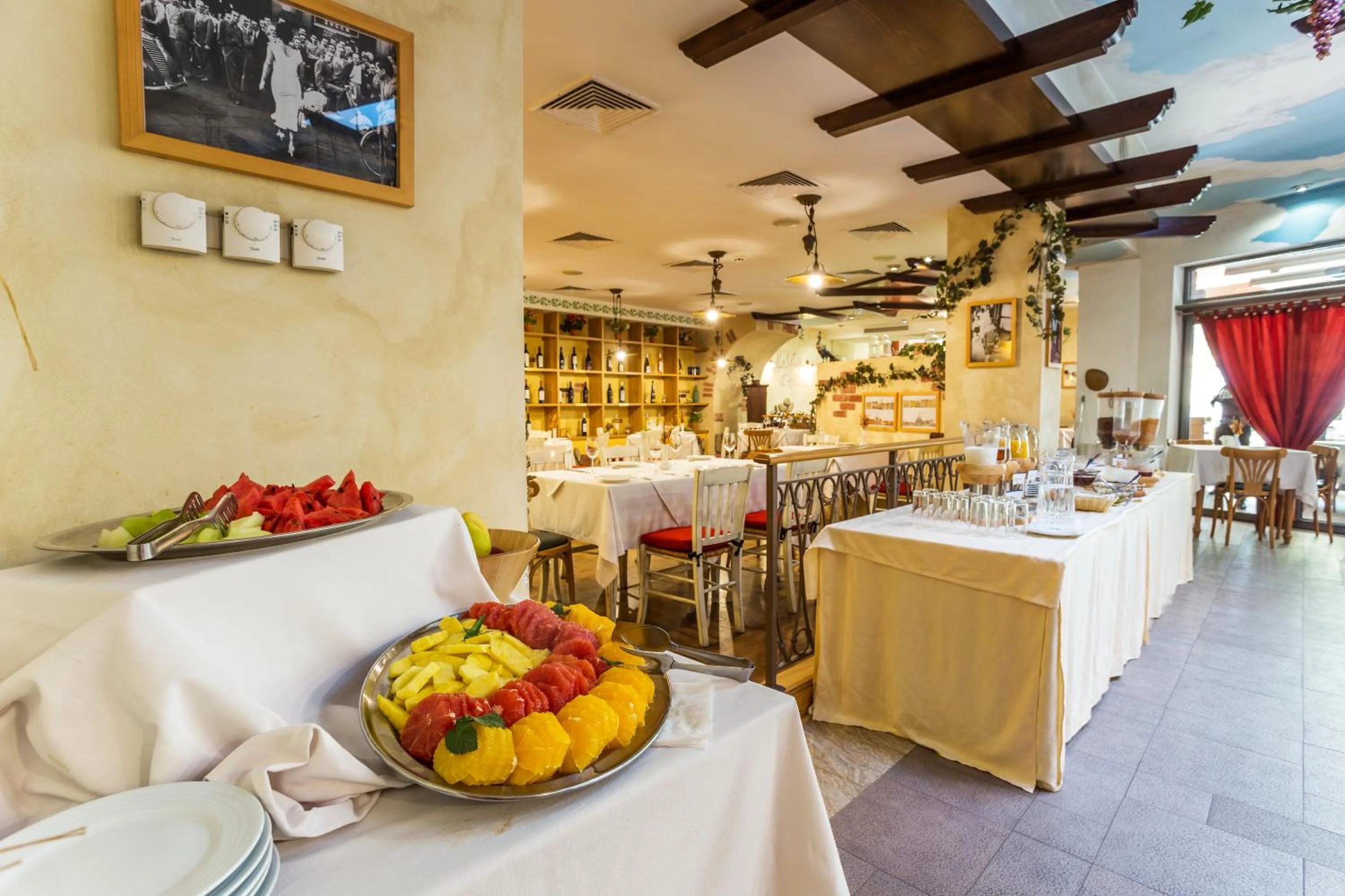 Buffet breakfast in Eurostars Sofia City