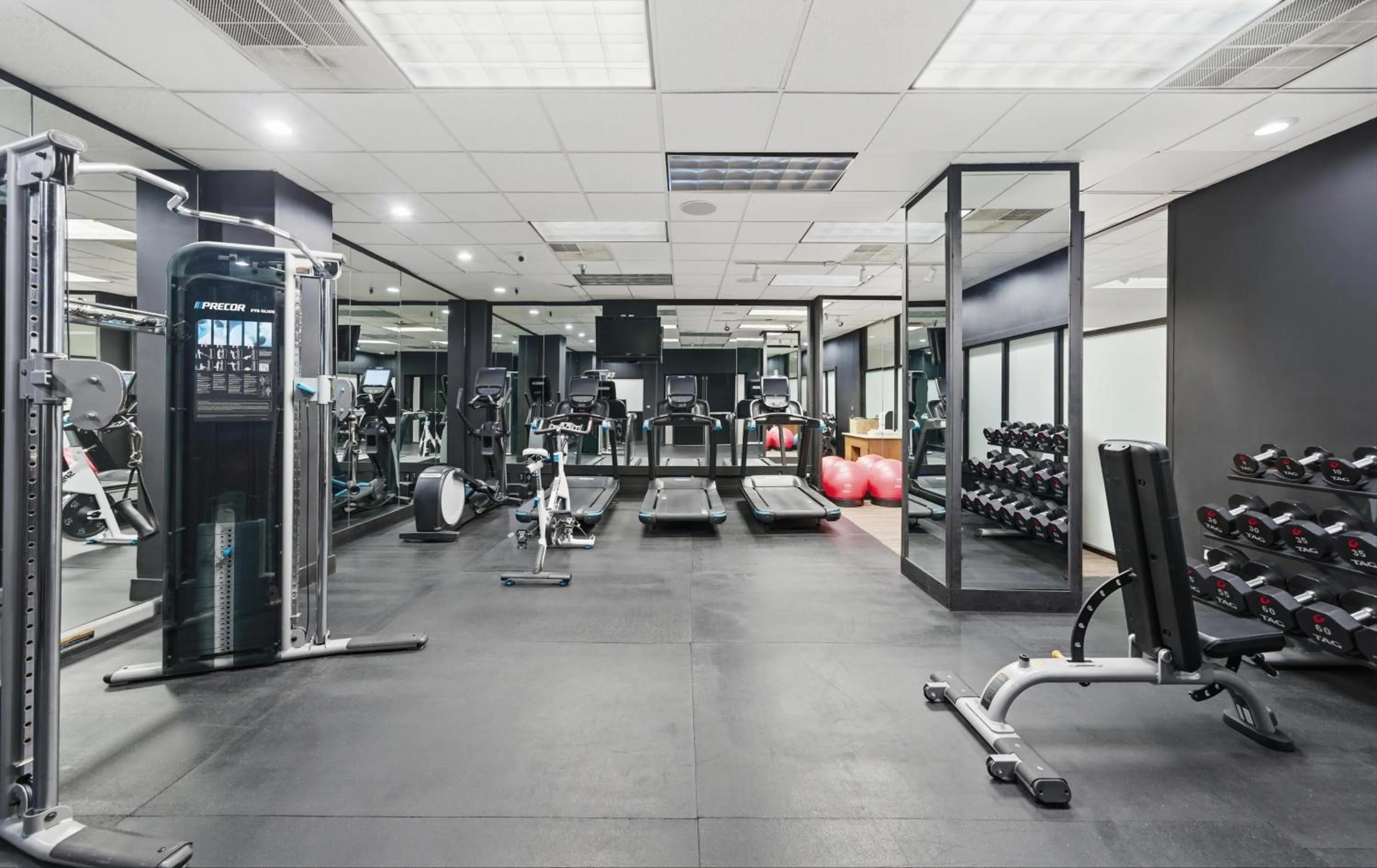 Fitness centre/facilities in Hilton College Station & Conference Center