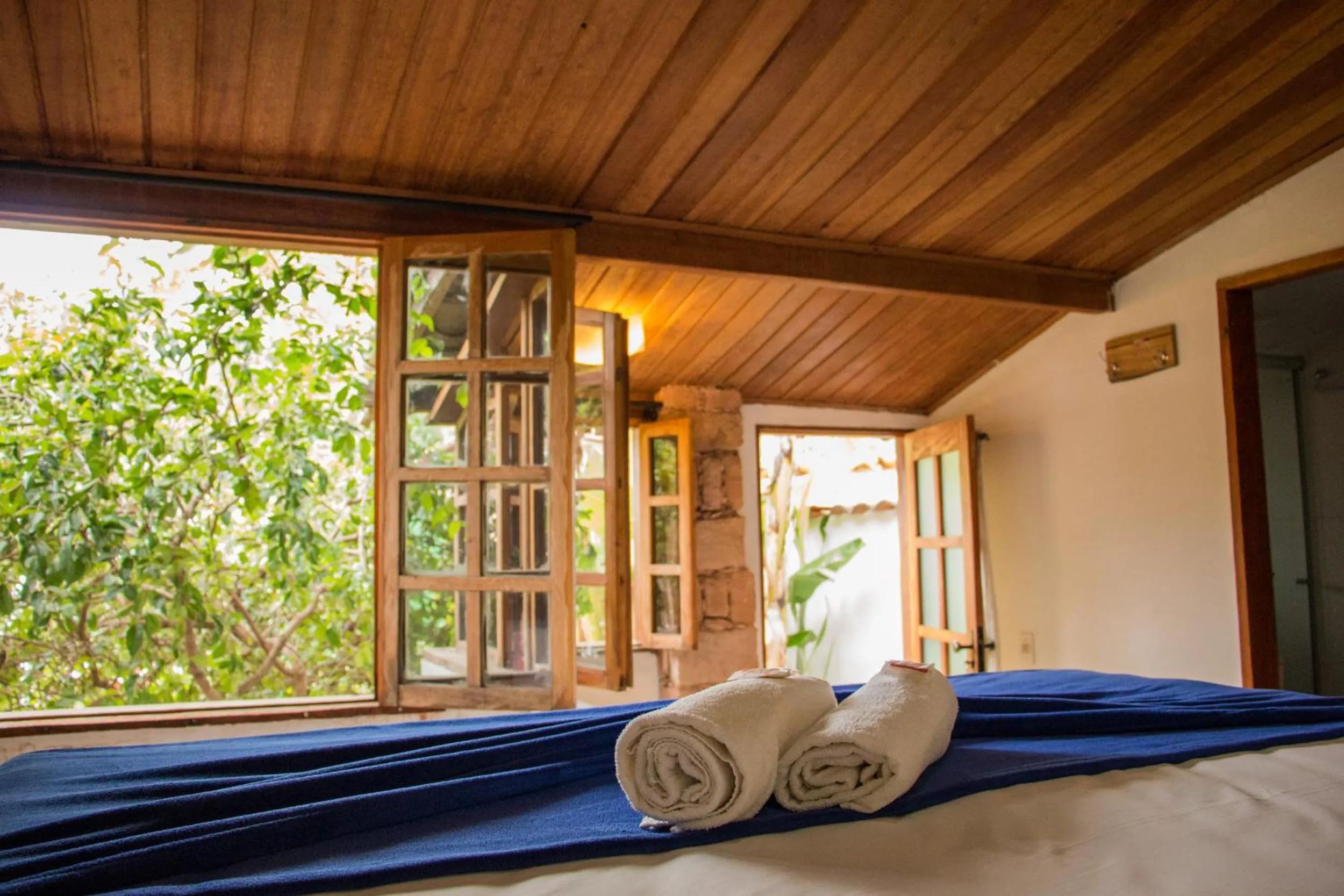 Bed in Pouso da Trilha Hospedagem