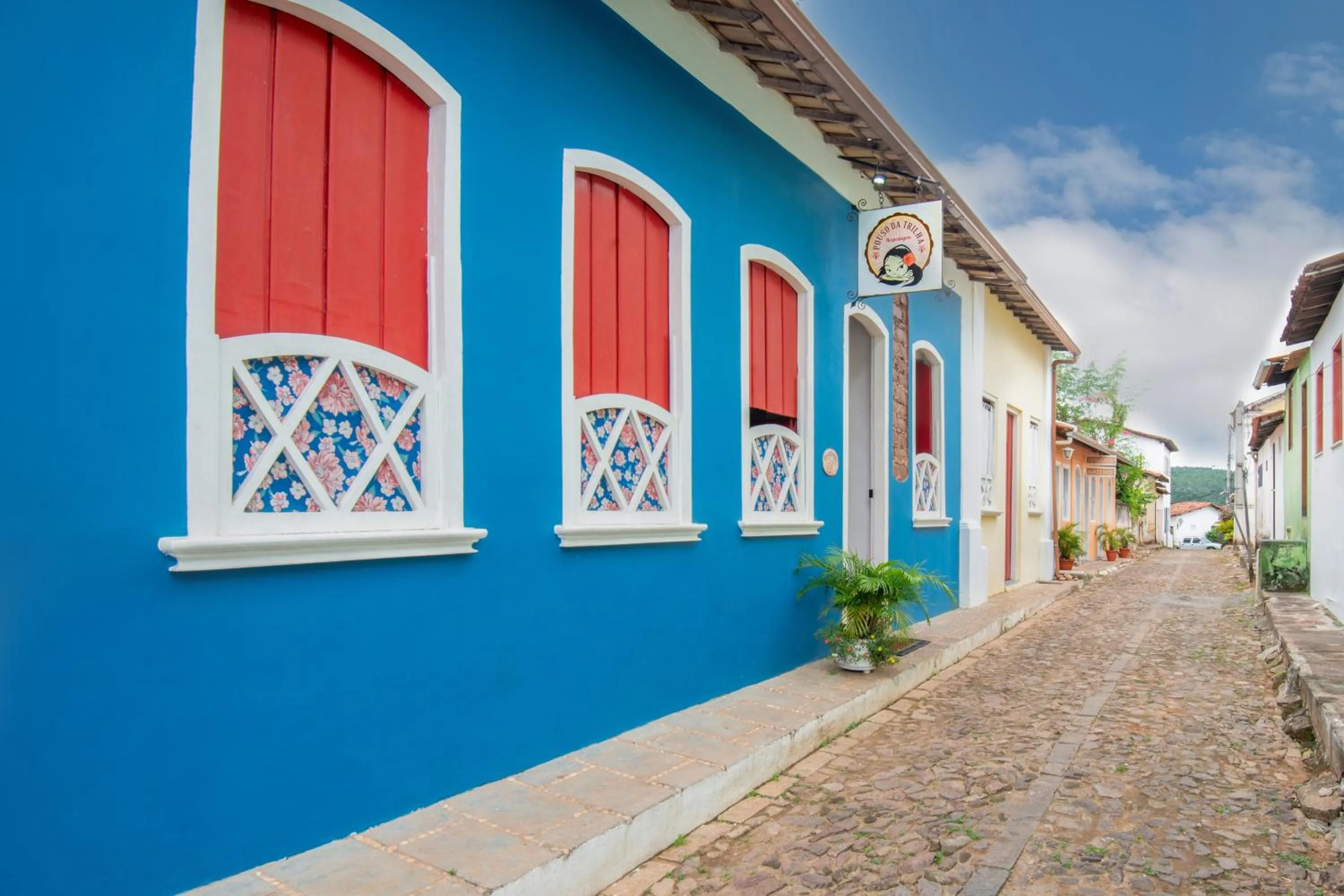 Property building in Pouso da Trilha Hospedagem