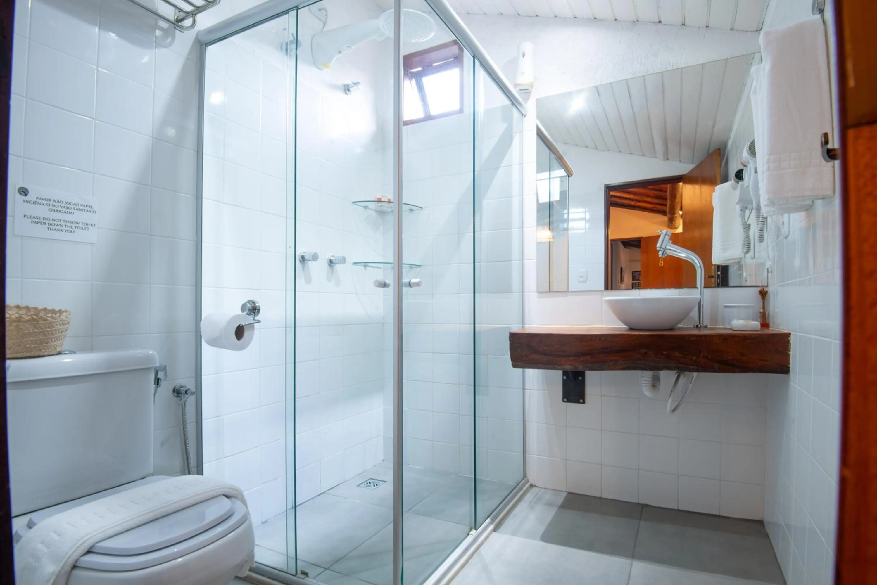 Bathroom in Pouso da Trilha Hospedagem