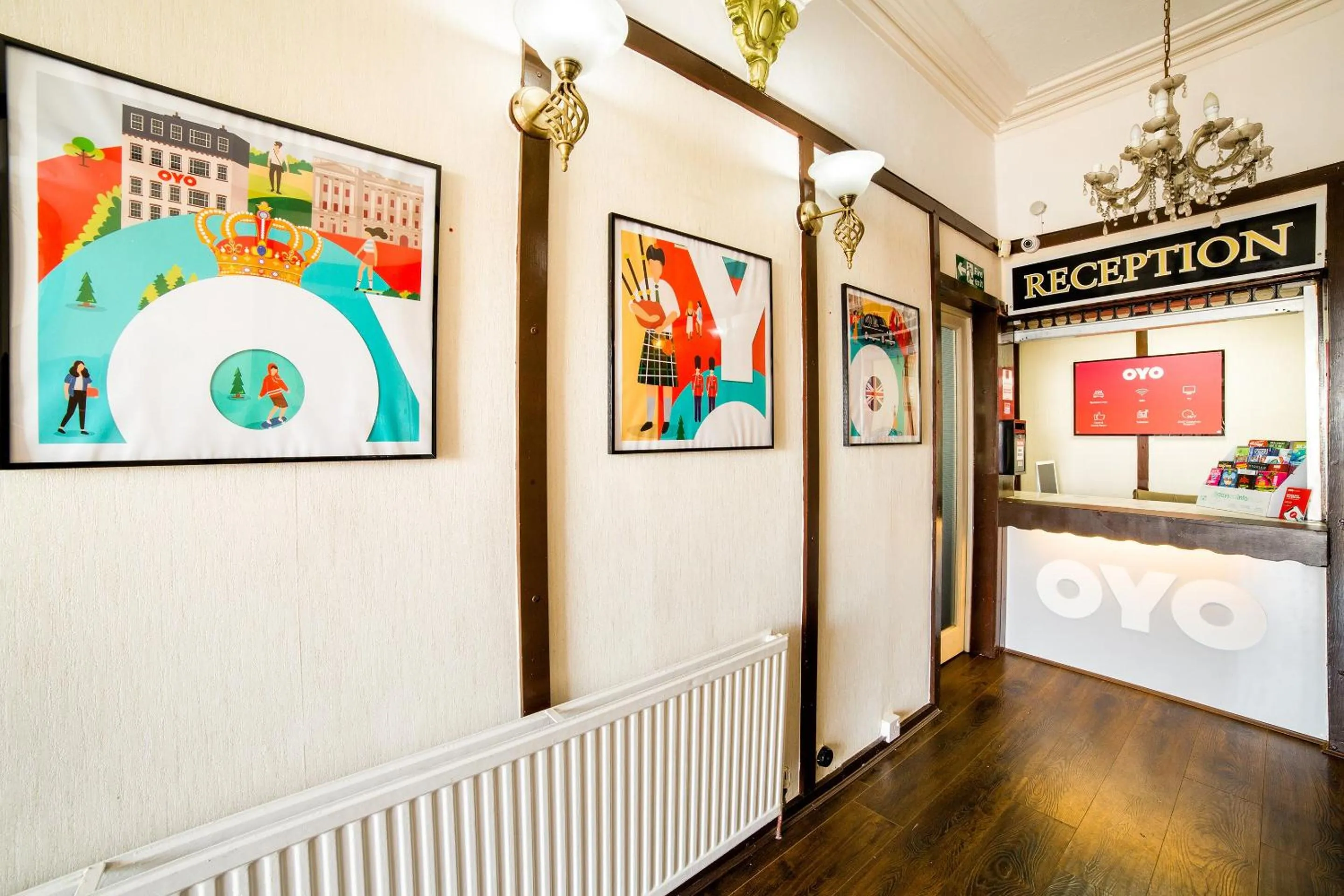 Lobby or reception in OYO The Golden Cheval Hotel