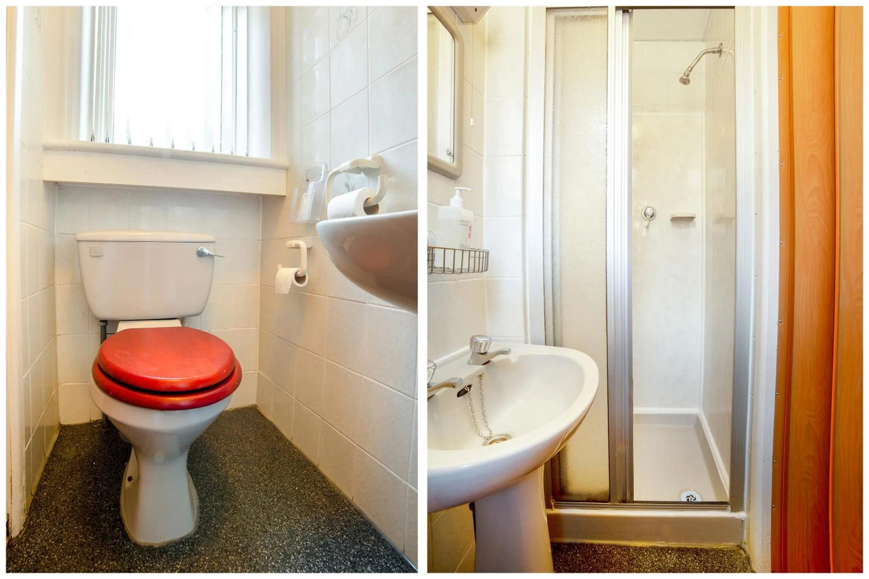 Bathroom in OYO The Golden Cheval Hotel