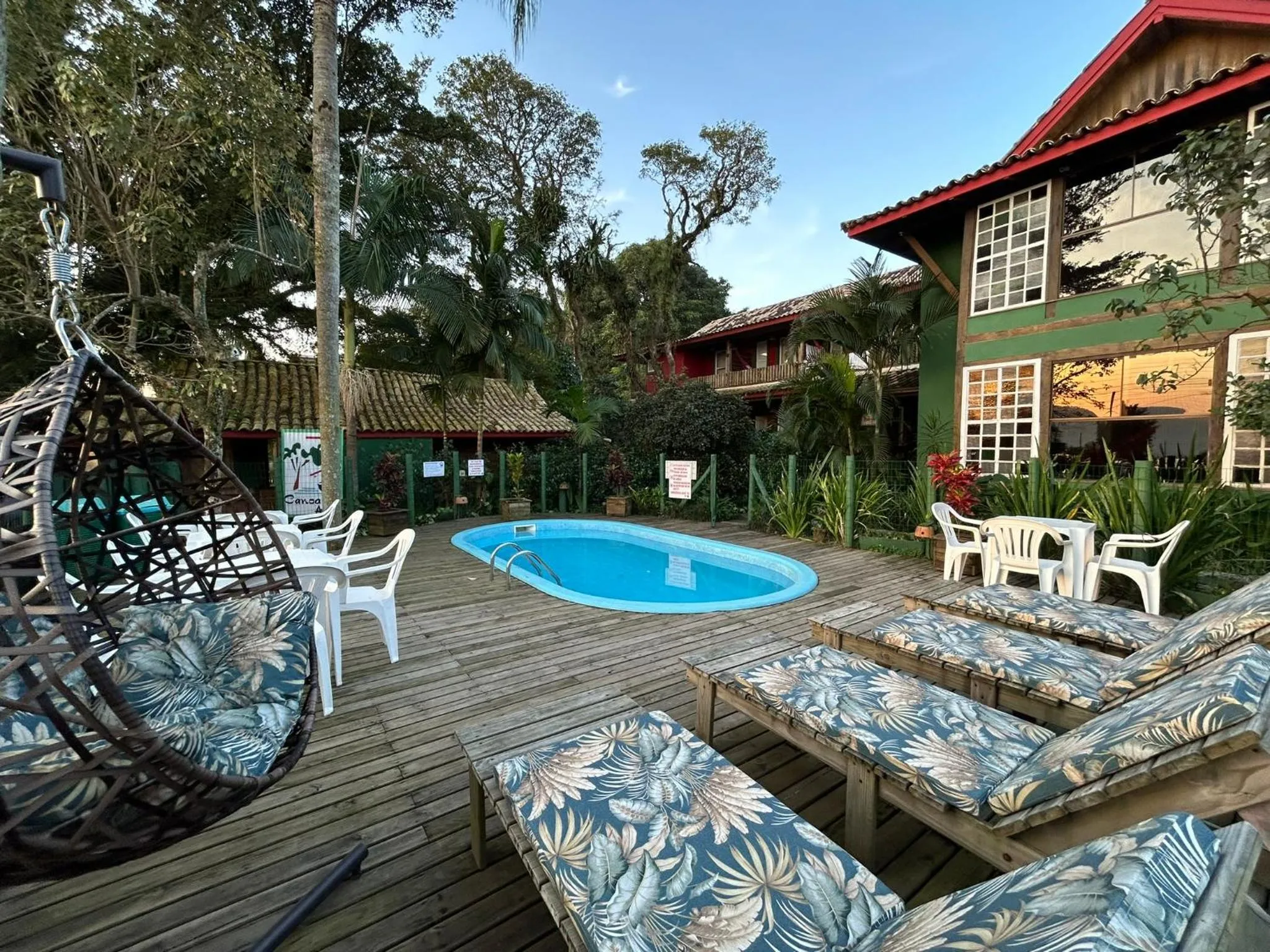 Pousada Canoa Azul na Praia da Ferrugem