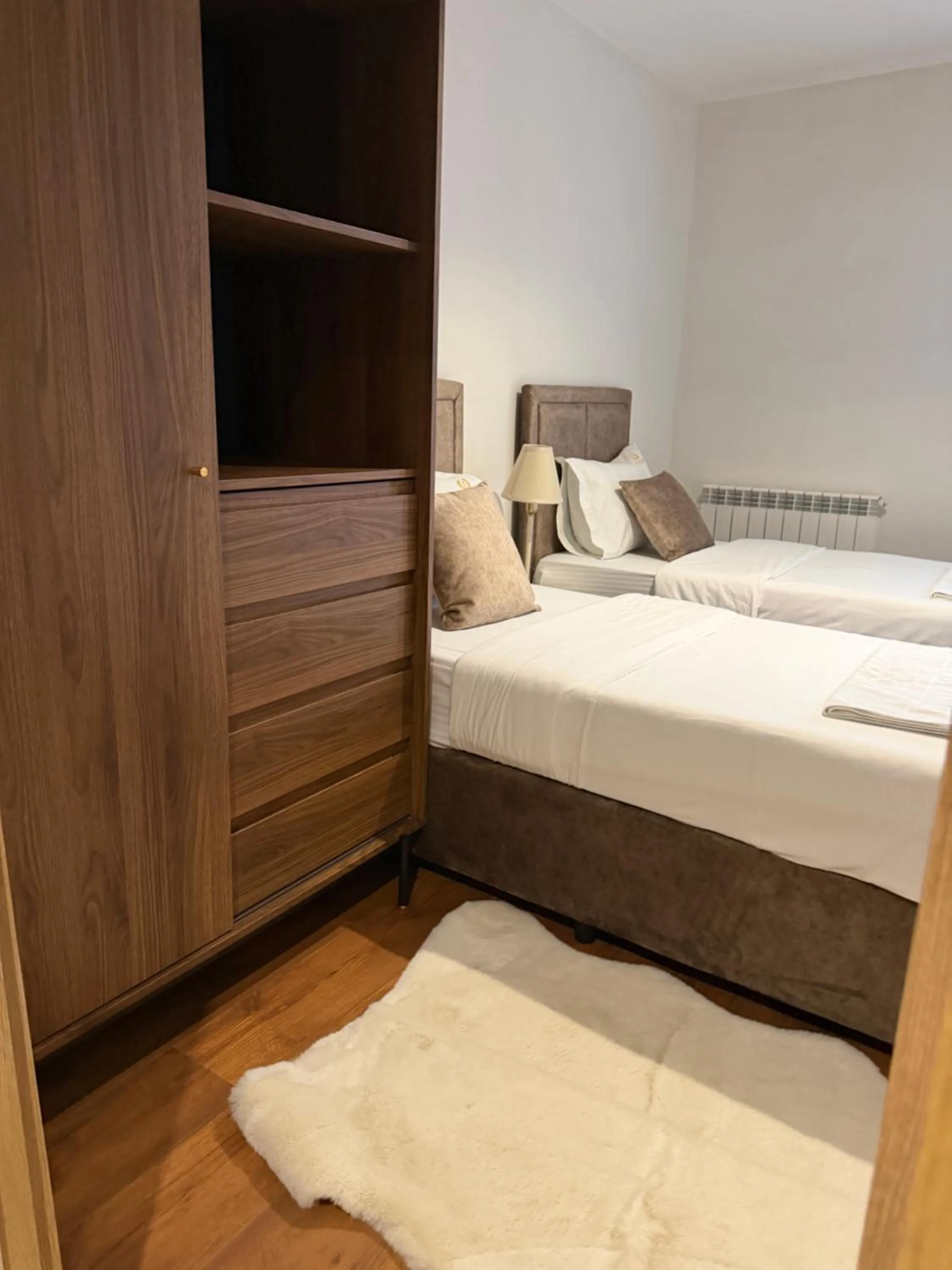 Bed in Elegant Lux Hotel