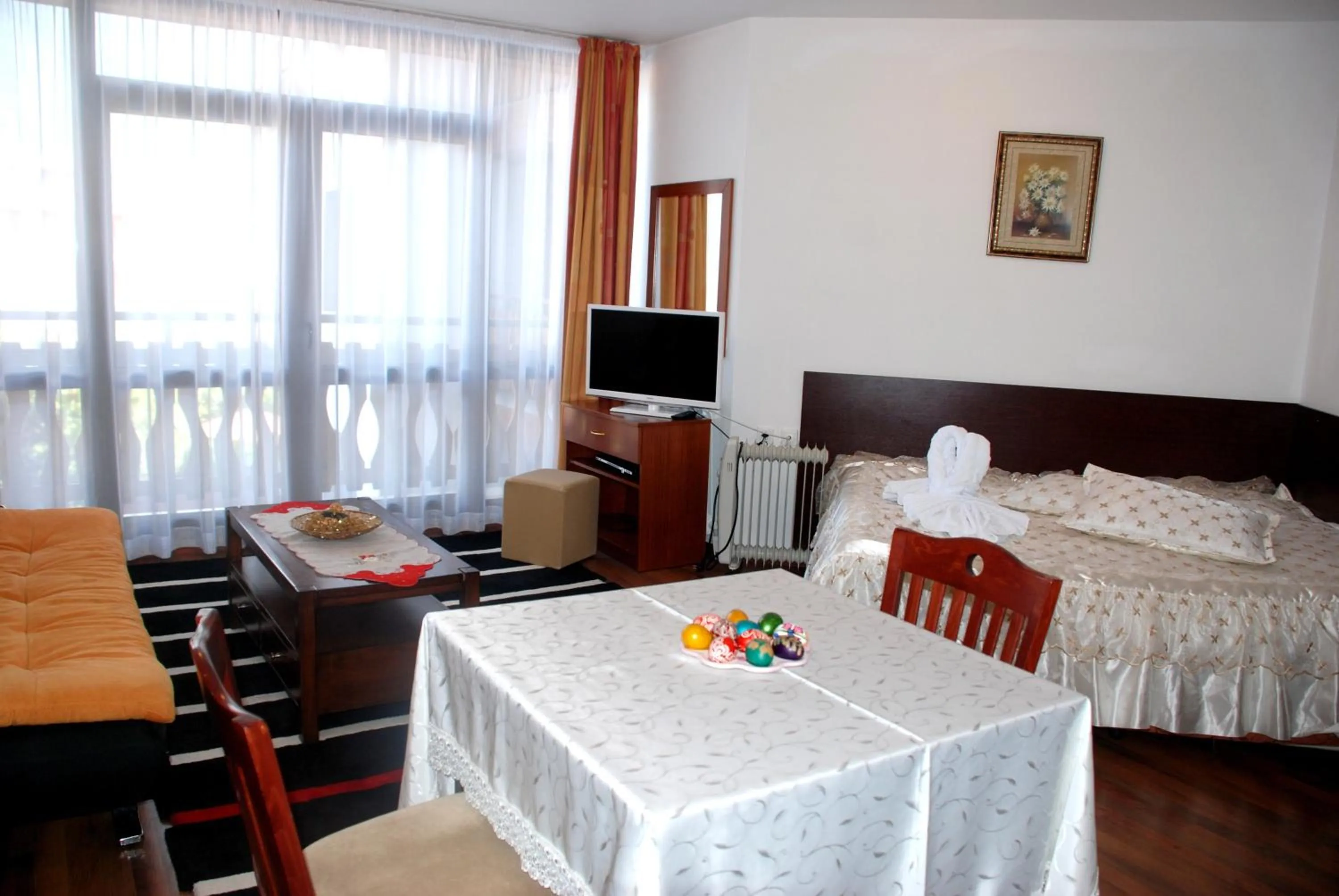 Bed in Elegant Lux Hotel