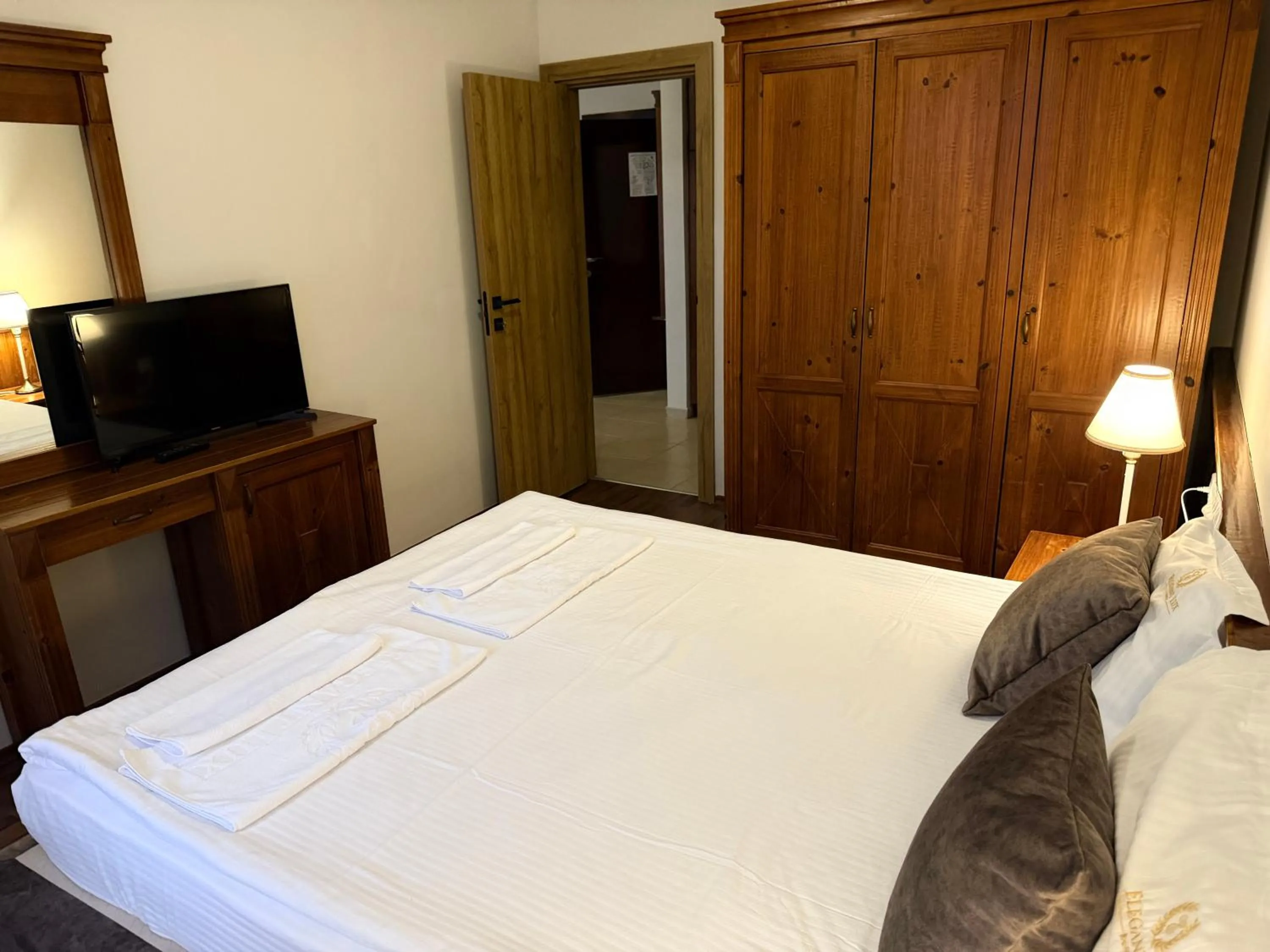 Bed in Elegant Lux Hotel