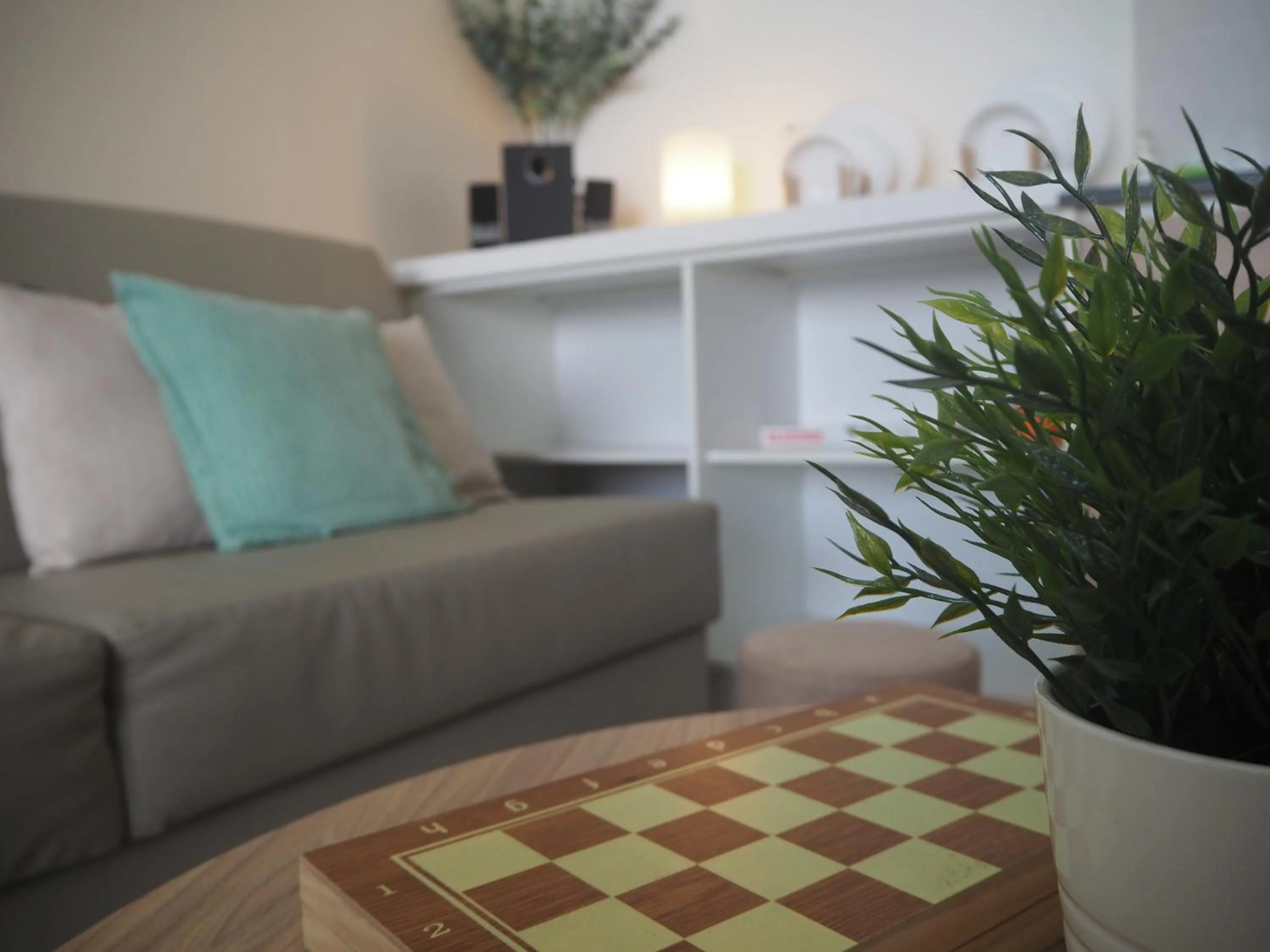 Living room in May's Place @ Evo Soho Suites