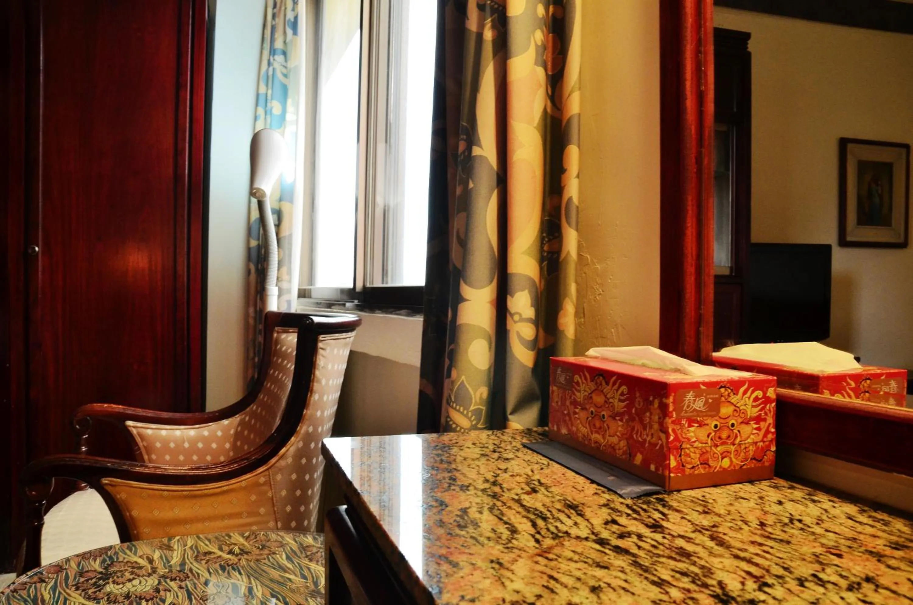 Decorative detail in Family Hotel - Linsen