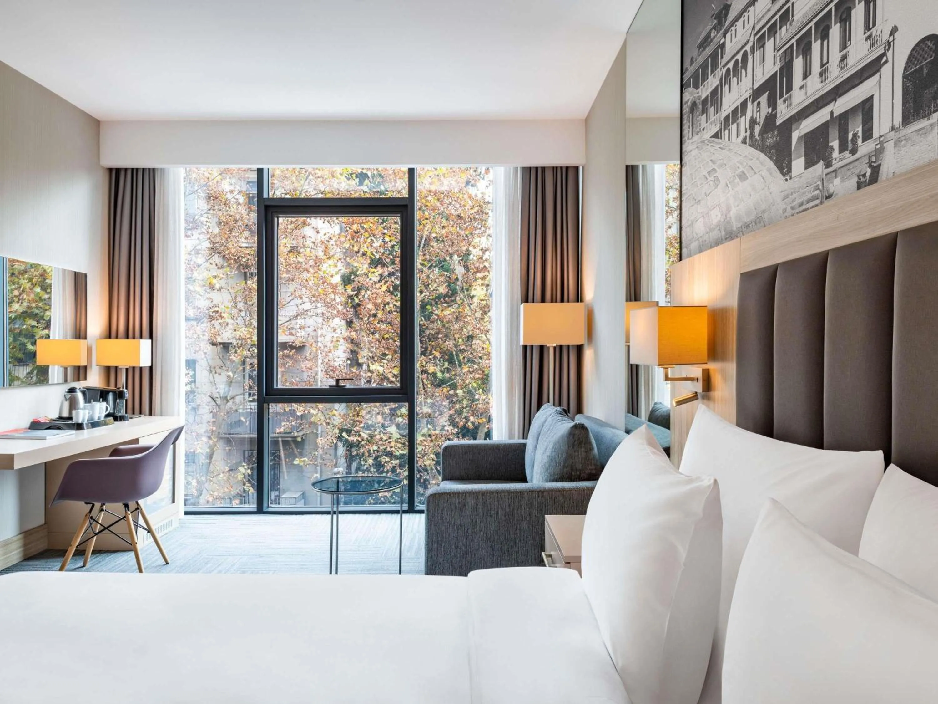 Bedroom in Tbilisi Saburtalo Hotel by Mercure