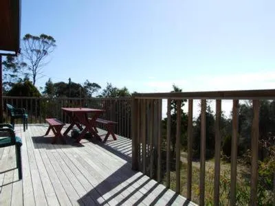 Balcony/Terrace in Bruny Island Escapes and Hotel Bruny