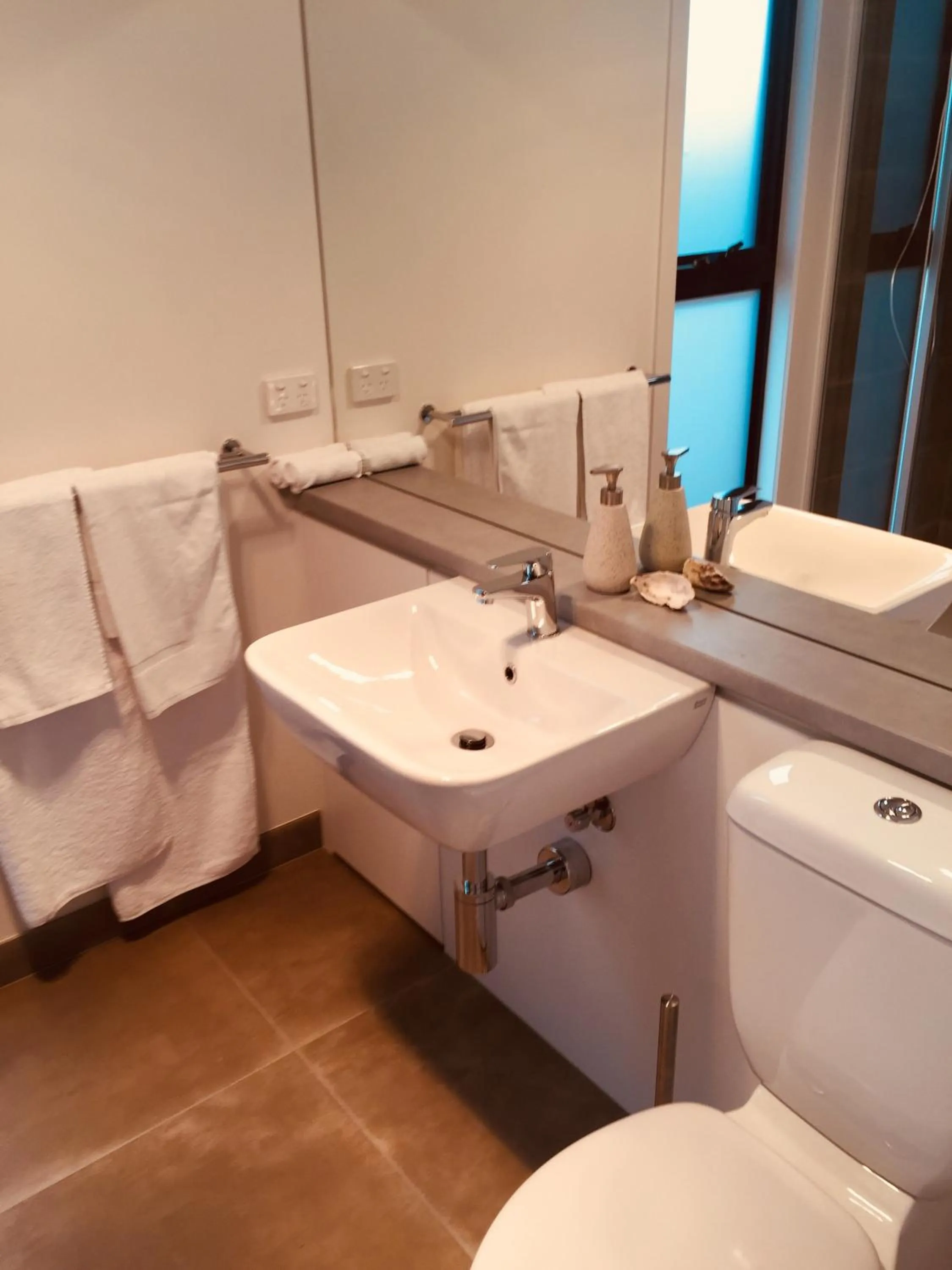 Bathroom in Bruny Island Escapes and Hotel Bruny